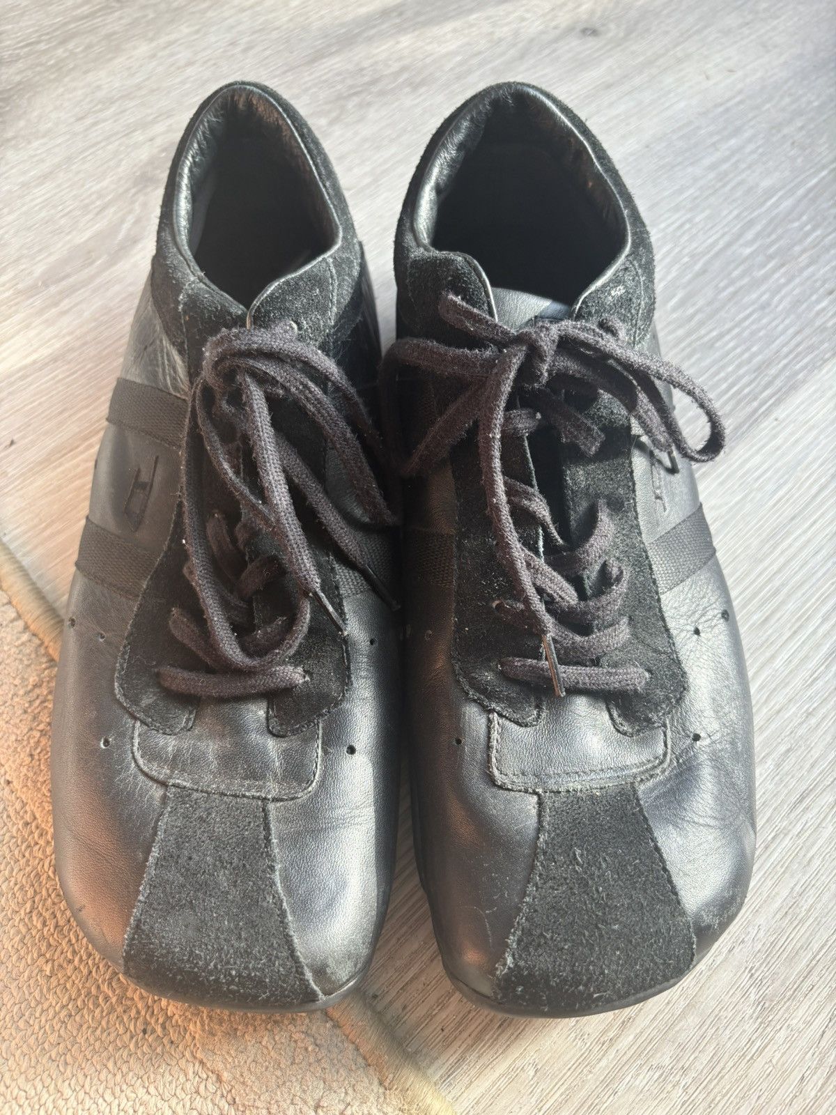 Diesel VINTAGE] 2002 Diesel "Wish" Leather Racing Sneakers : US 10 Size US 10 / EU 43 - 7 Thumbnail