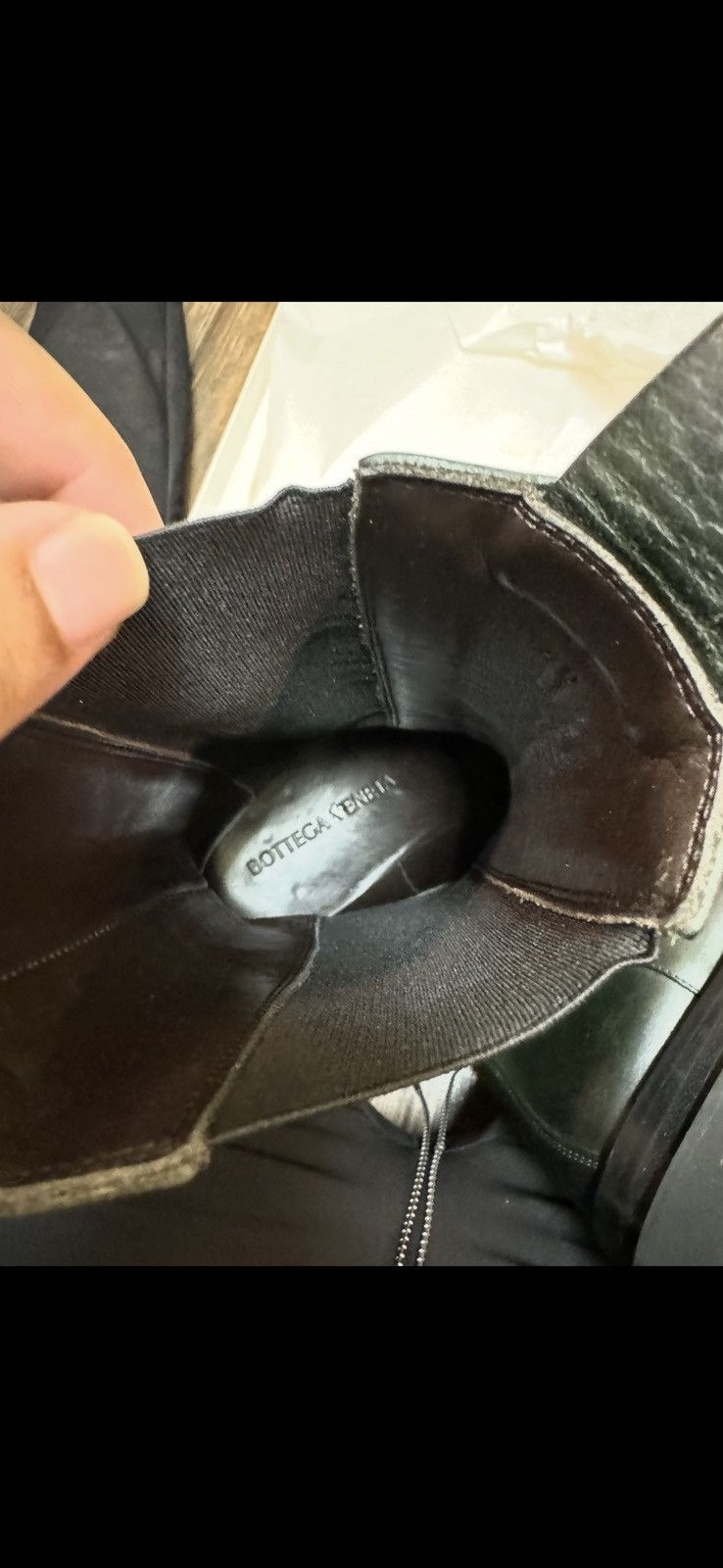 Bottega Veneta 100% AUTHENTIC BOTTEGA CHELSEA BOOTS OLIVE/BLACK SZ 40 Size US 7 / EU 40 - 8 Thumbnail
