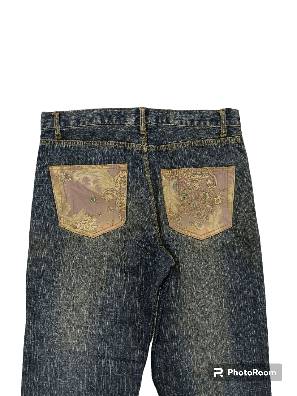 Japanese Brand FLARE SICK RIPED PACTHWORK FREEBEAT DIAG Size US 32 / EU 48 - 5 Thumbnail