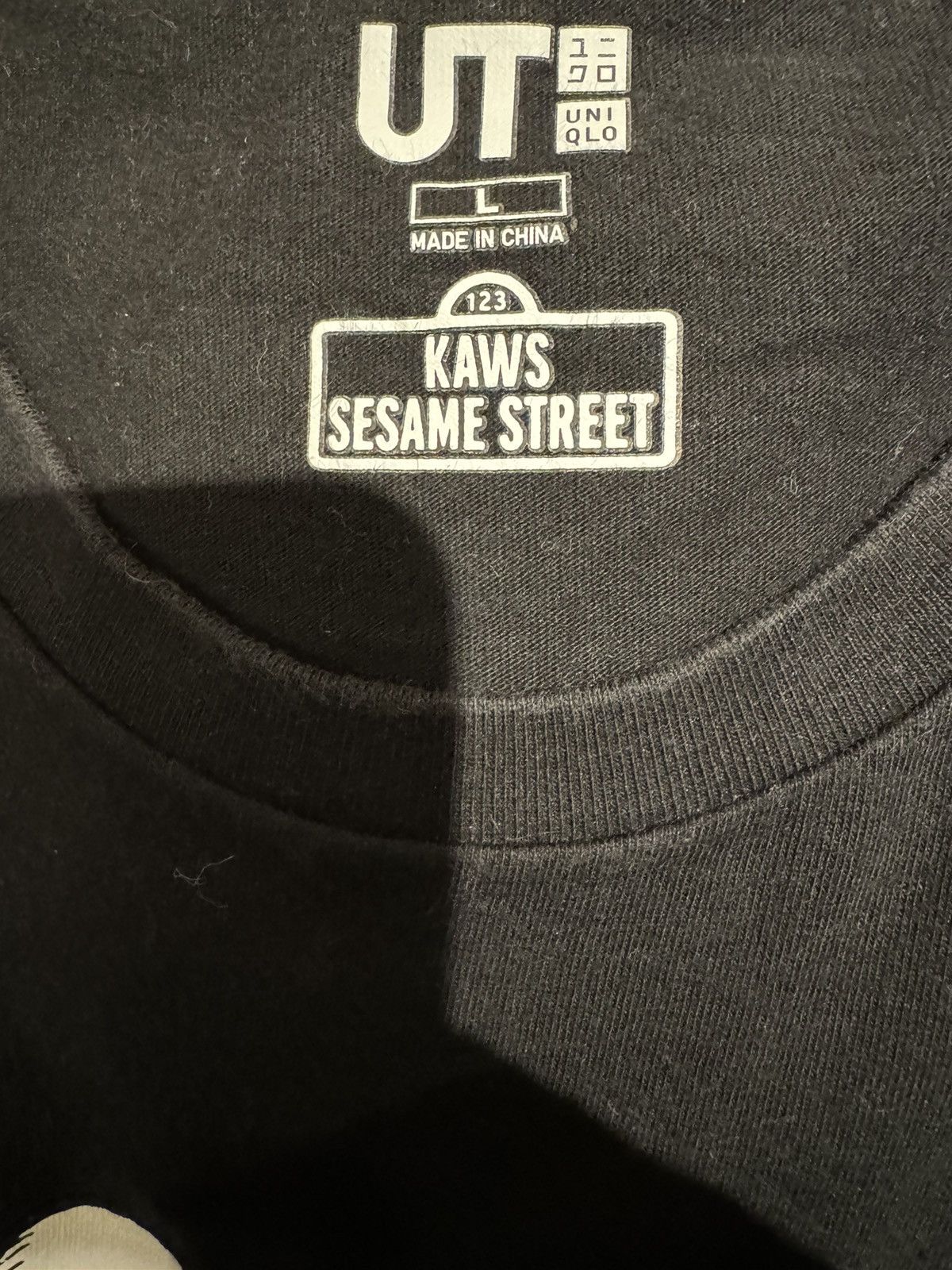 Kaws × Uniqlo Kaws Uniqlo Sesame Street TShirt Elmo Cookie Monster Large Size US L / EU 52-54 / 3 - 4 Thumbnail