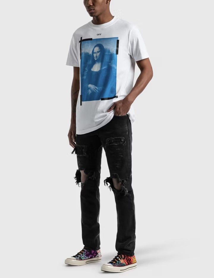 Off-White White Mona Lisa Arrows T-Shirt Size US M / EU 48-50 / 2 - 3 Thumbnail