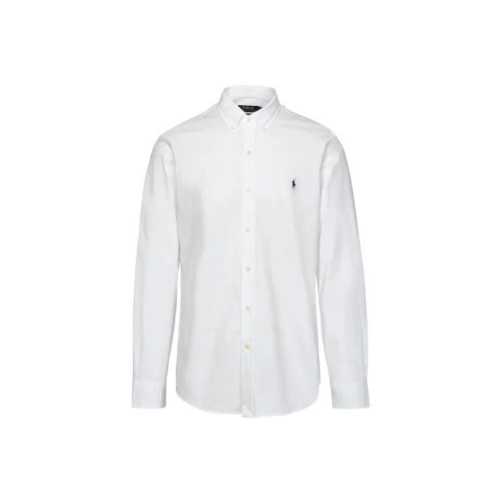 Polo Ralph Lauren Polo Ralph Lauren Men's White Long-Sleeve Button-Up Shirt Size US S / EU 44-46 / 1 - 1 Thumbnail