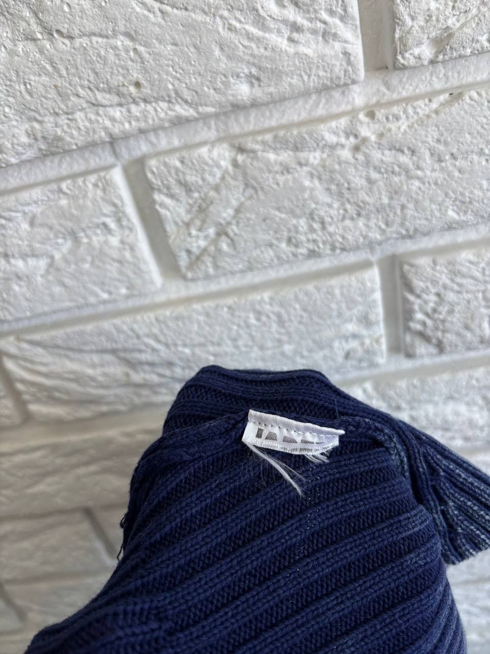 Jaded London Tribeca Blue Ribbed Off The Shoulder Knit Y2K Size M / US 6-8 / IT 42-44 - 7 Thumbnail