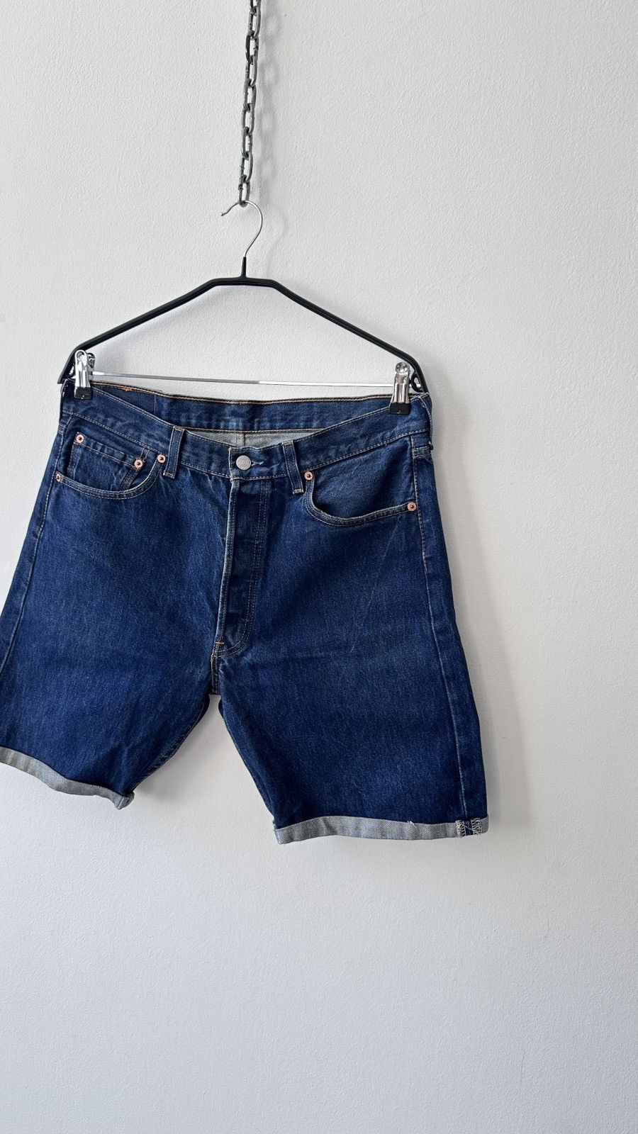 Levi's Levi’s 501 Denim Shorts W34 Made in Australia Blue Jeans Size US 34 / EU 50 - 3 Thumbnail