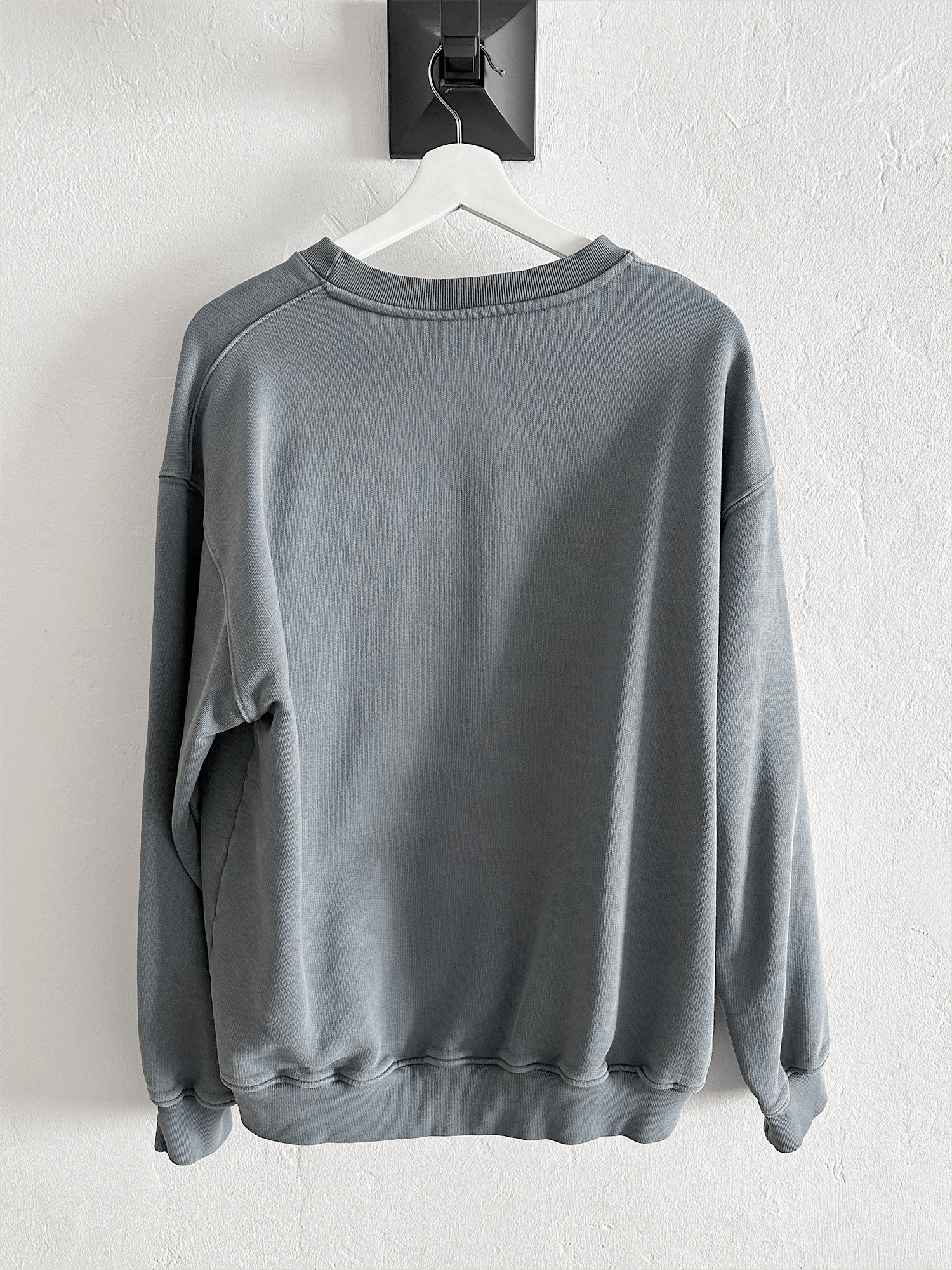 Velour Velour Garments 600 GSM Heavyweight Crewneck - Iron Gray Size US M / EU 48-50 / 2 - 2 Thumbnail