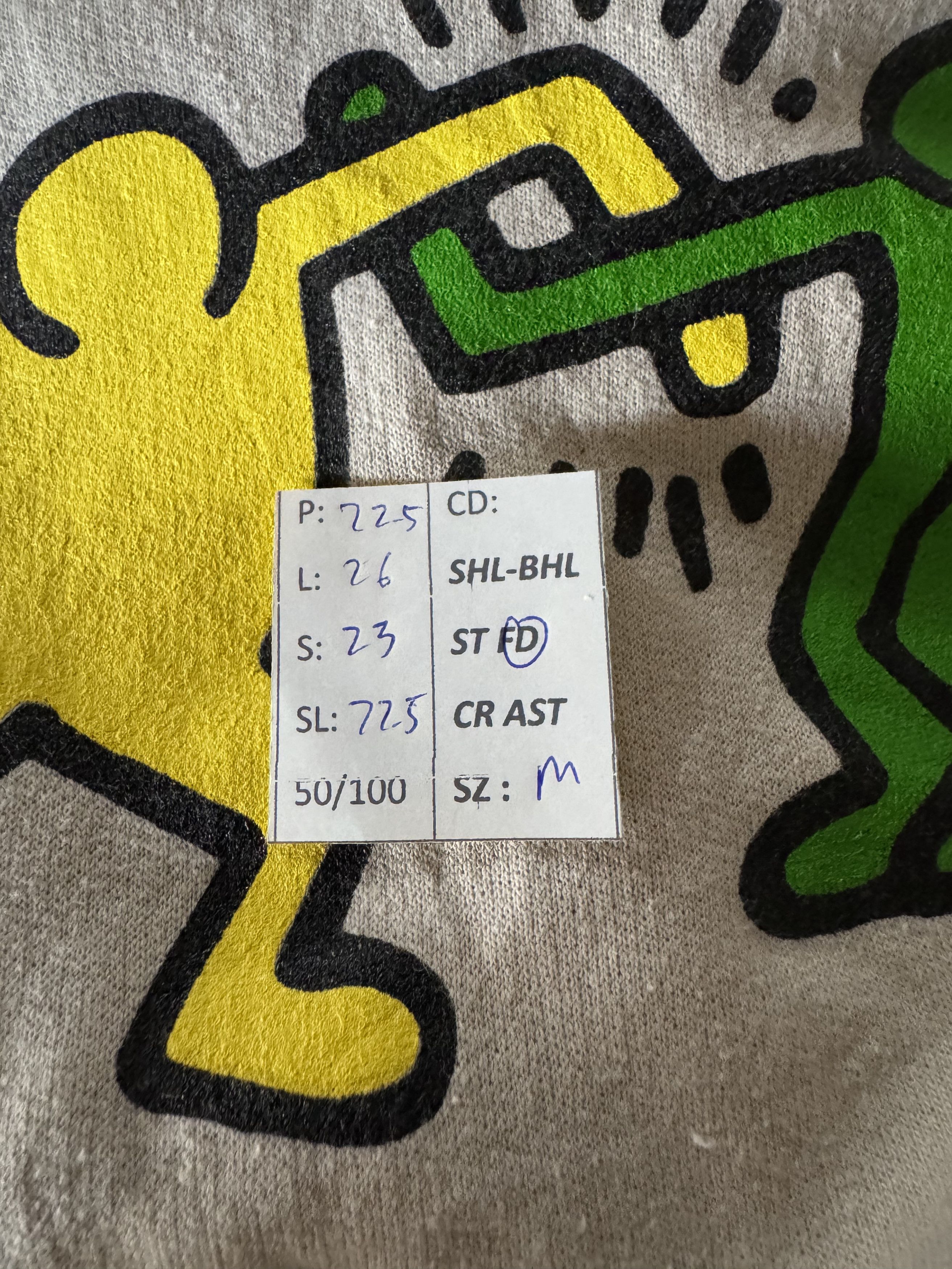 Keith Haring VINTAGE KEITH HARING HOODIE ART GRAFFITI warhol basquiat Size US M / EU 48-50 / 2 - 21 Thumbnail