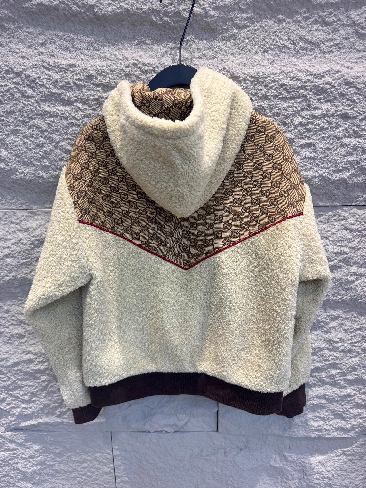 Gucci GUCCI x The North Face GG lambskin panel oversize jacket XS Size US XS / EU 42 / 0 - 3 Thumbnail