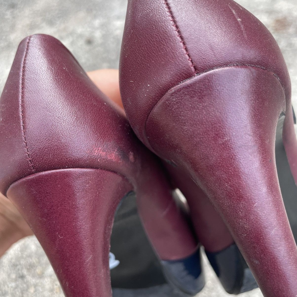 John Galliano Rare 90s John Galliano platform lacquered heels shoes dior Size US 5 / IT 35 - 7 Thumbnail