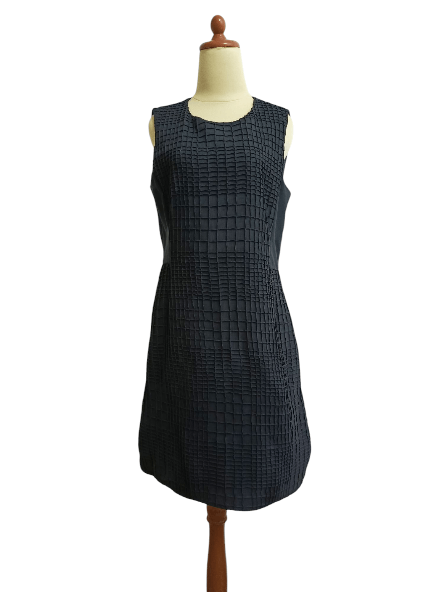 Akris AKRIS Textured Light Wool Sleeveless Dress Size M / US 6-8 / IT 42-44 - 1 Thumbnail