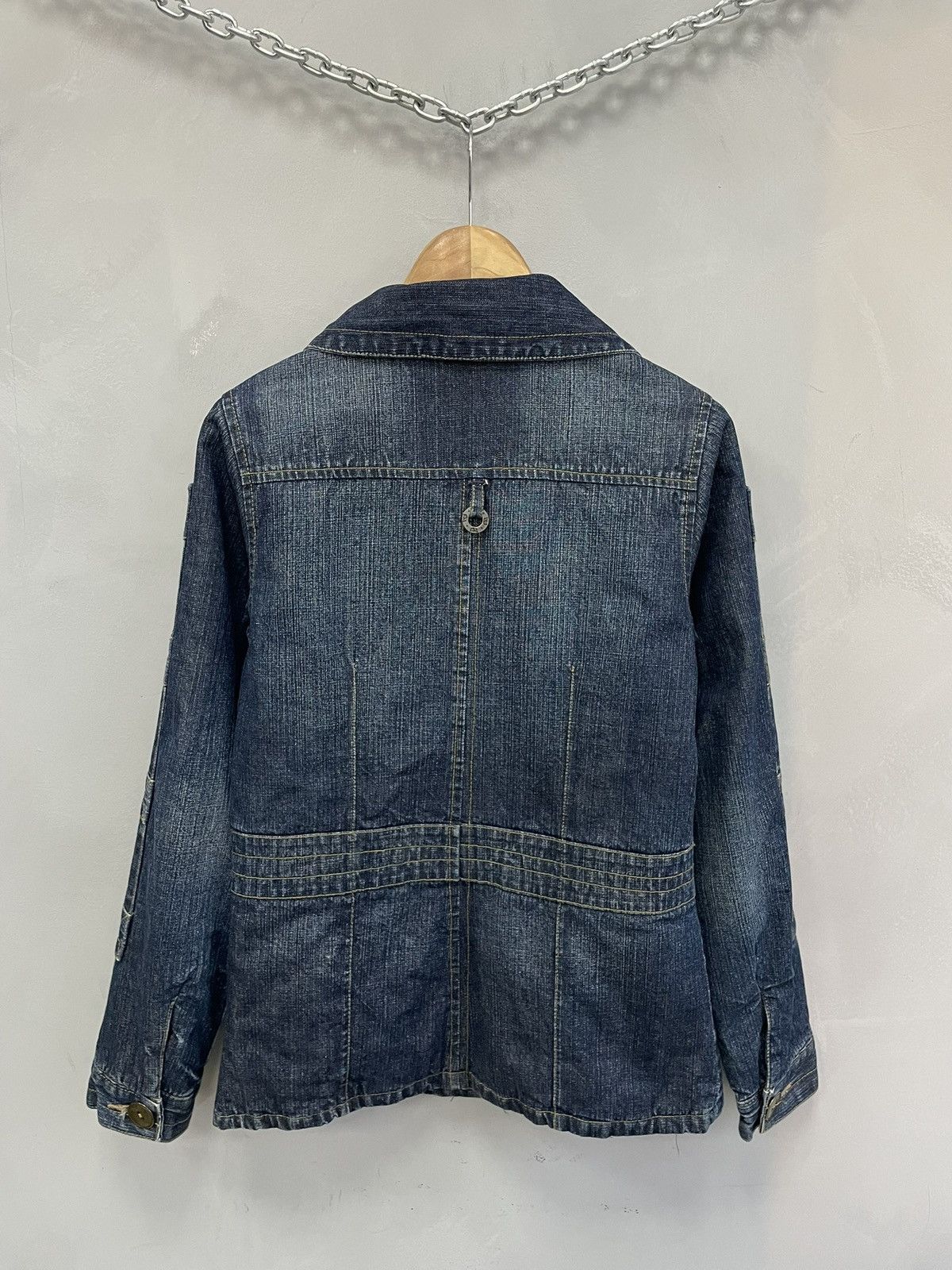 If Six Was Nine If six was nine style denim multipocket denim jacket y2k Size US M / EU 48-50 / 2 - 9 Thumbnail