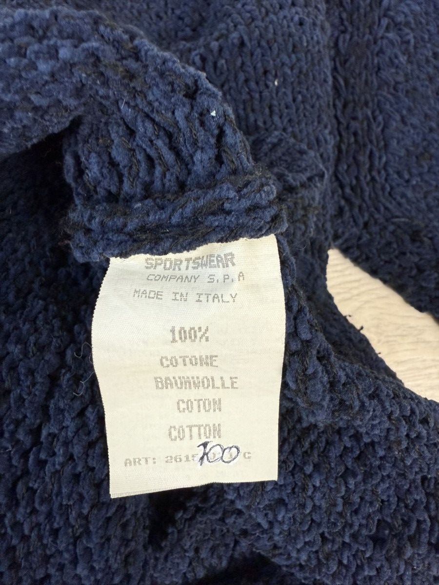 Stone Island Stone Island Vintage Chenille Knit Sweater Size US M / EU 48-50 / 2 - 9 Thumbnail