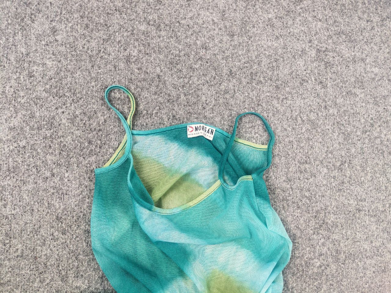 Morgan De Toi Vintage Morgan de toi Y2K Semi-sheer mesh strappy top Size S / US 4 / IT 40 - 2 Thumbnail