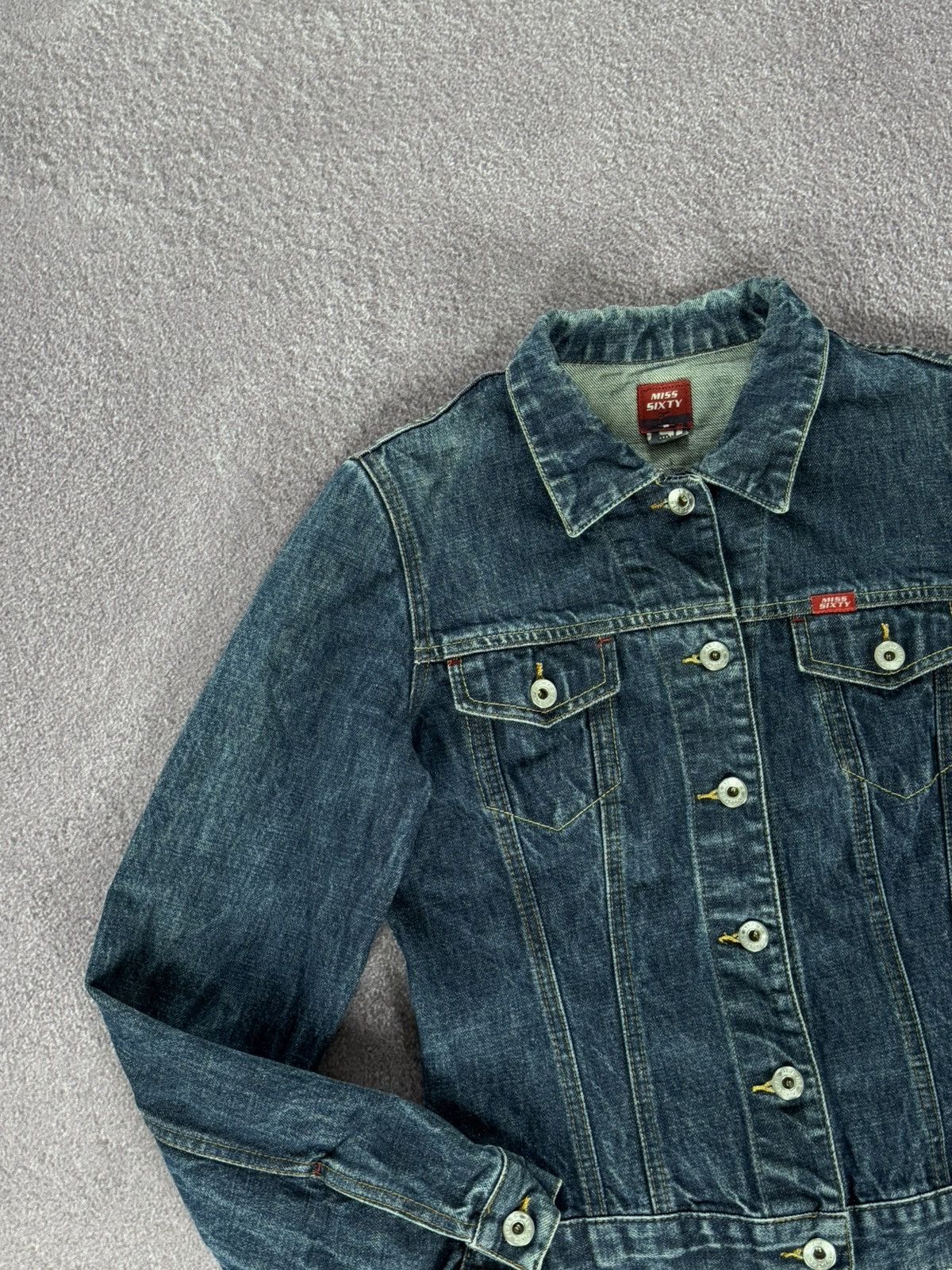 Miss Sixty Vintage miss sixty 00s denim trucker jacket Size S / US 4 / IT 40 - 4 Thumbnail