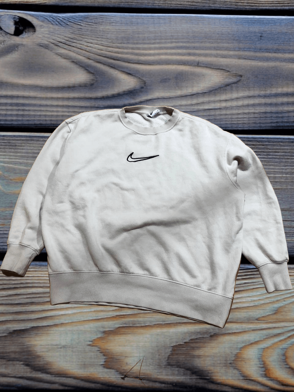 Nike NIKE CENTER LOGO OVERSIZE BOXY SWEATSHIRT Size US S / EU 44-46 / 1 - 1 Thumbnail