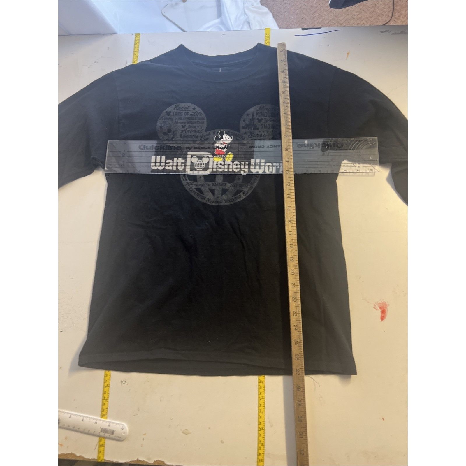 Disney Walt Disney World Long-Sleeve T-shirt Black Size M Mickey Ma Size US M / EU 48-50 / 2 - 7 Thumbnail