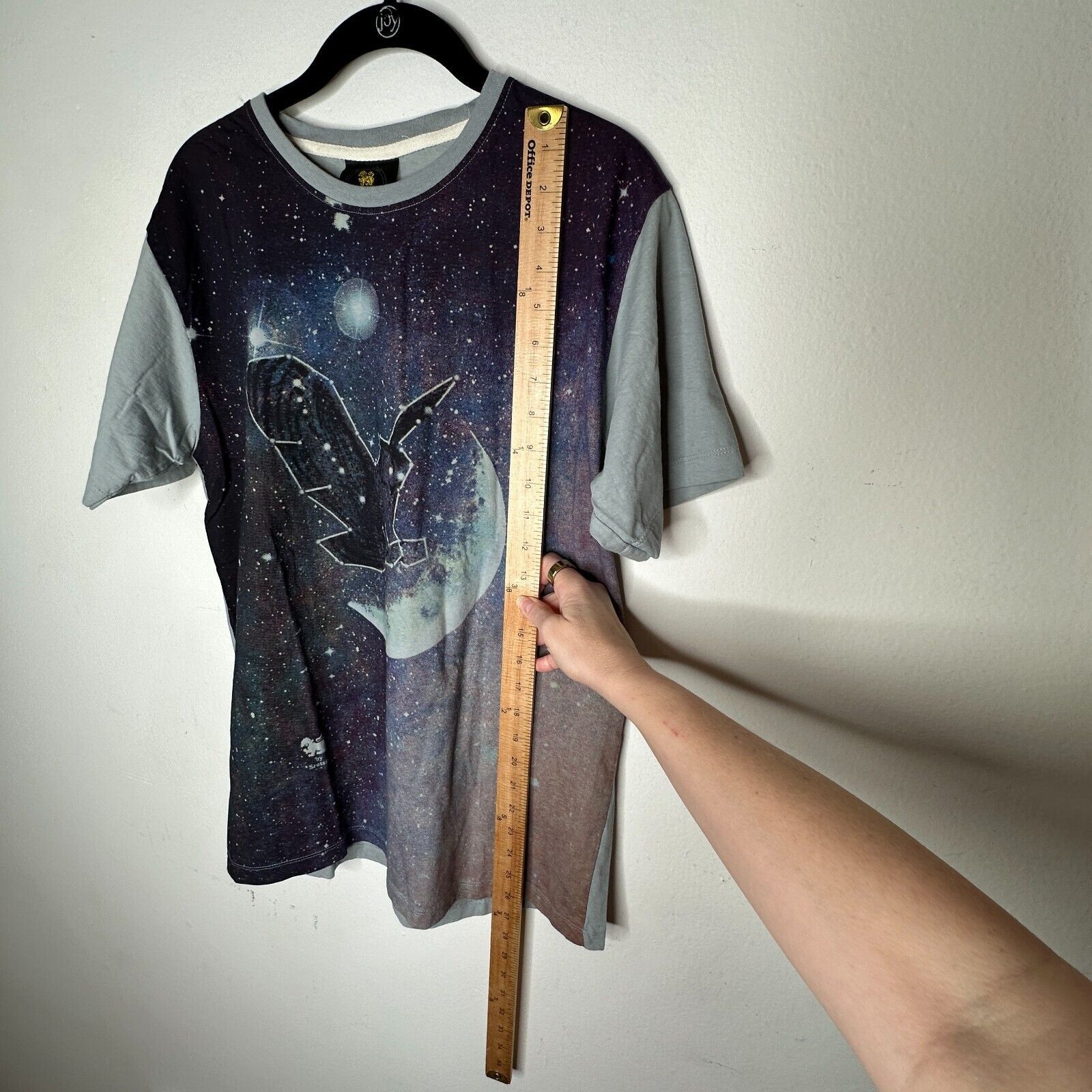 Other Singha Gray Multi Owl Moon Tee Stars Rainbow Ltd Edition L Size L / US 10 / IT 46 - 10 Thumbnail