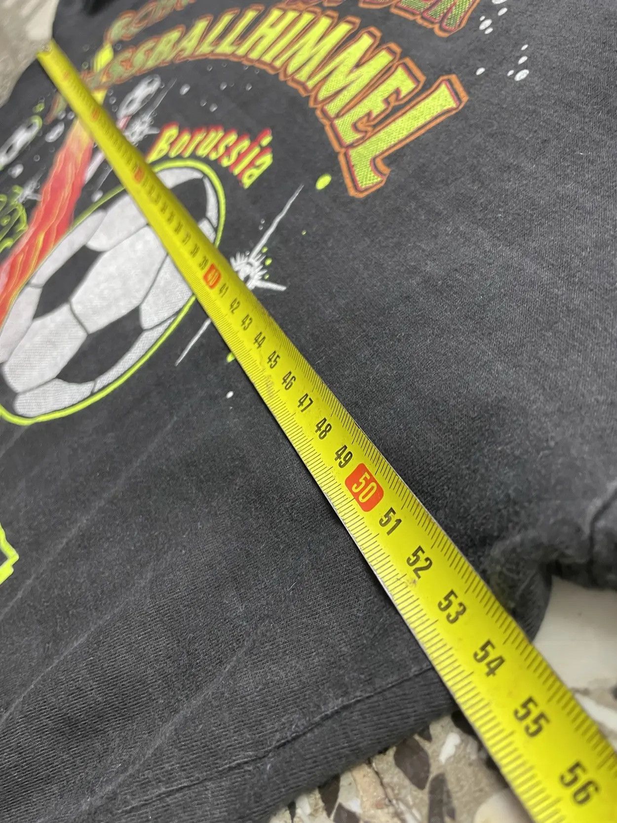 Vintage VINTAGE 90S BVB BORUSSIA DORTMUND 1995 BLACK WASHED TEE Size US L / EU 52-54 / 3 - 7 Thumbnail