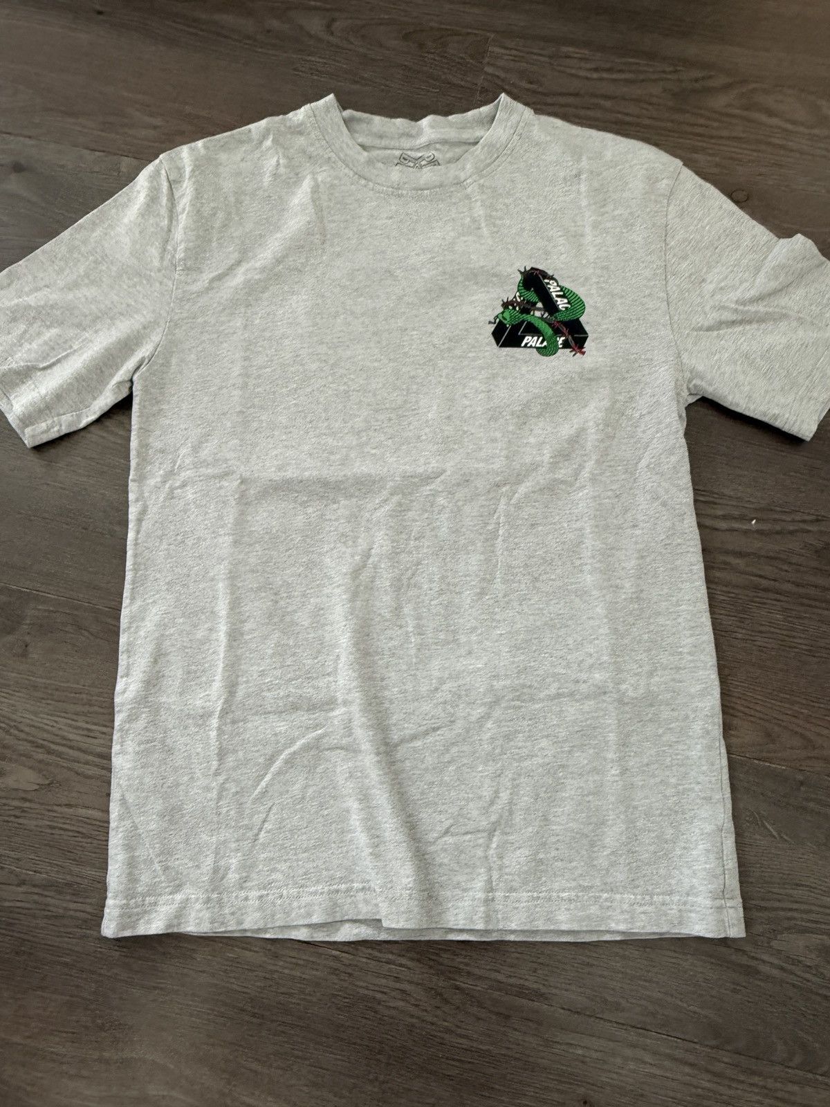 Palace Palace Hesh Mit Fresh T-Shirt Grey Marl Size US S / EU 44-46 / 1 - 1 Thumbnail