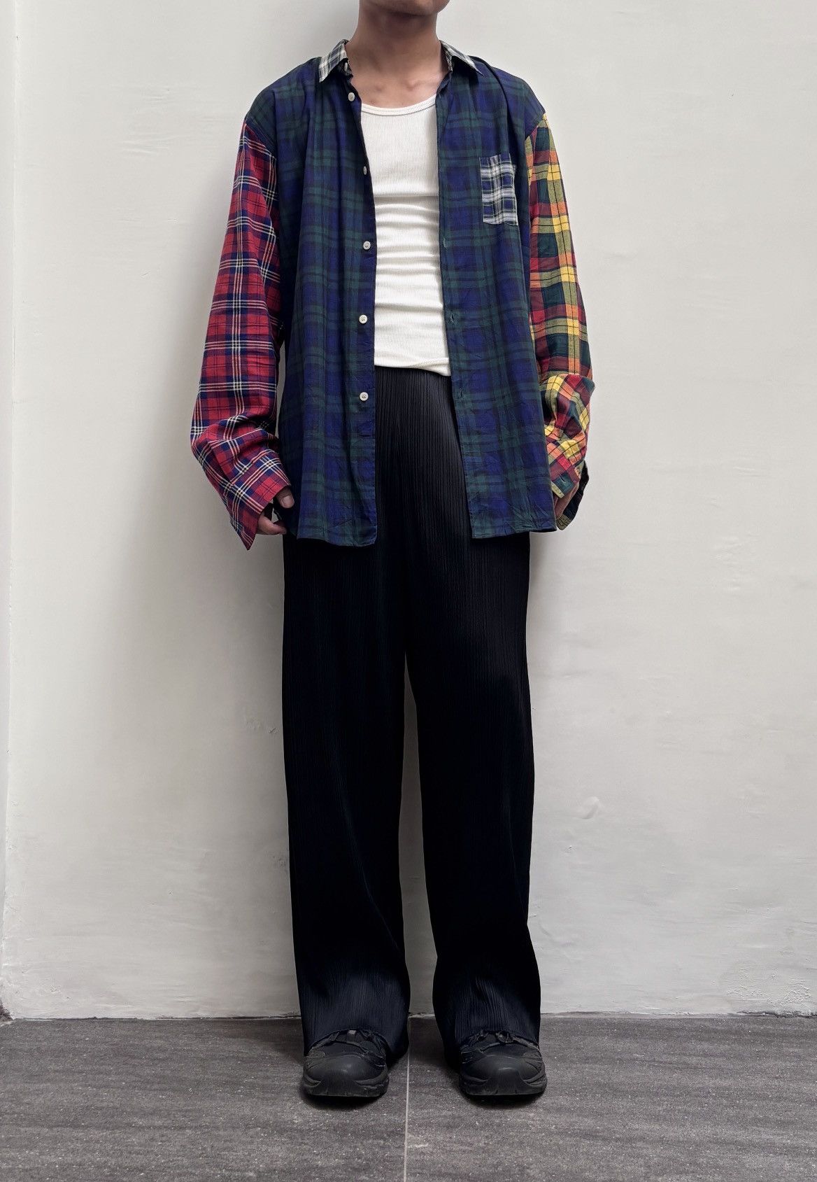Comme des Garcons SHIRT FREE IMPORT TAX boys Multi Color Plaid Shirt Size US M / EU 48-50 / 2 - 1 Thumbnail
