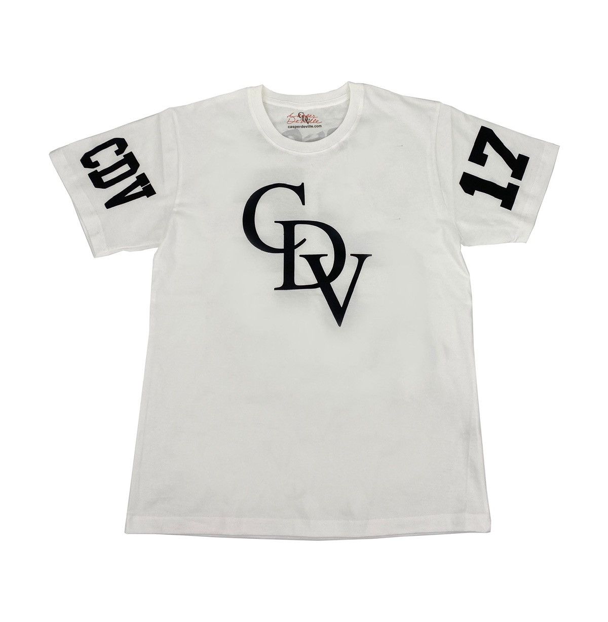 Other Casper DeVille white “CDV” tee Size US M / EU 48-50 / 2 - 1 Thumbnail