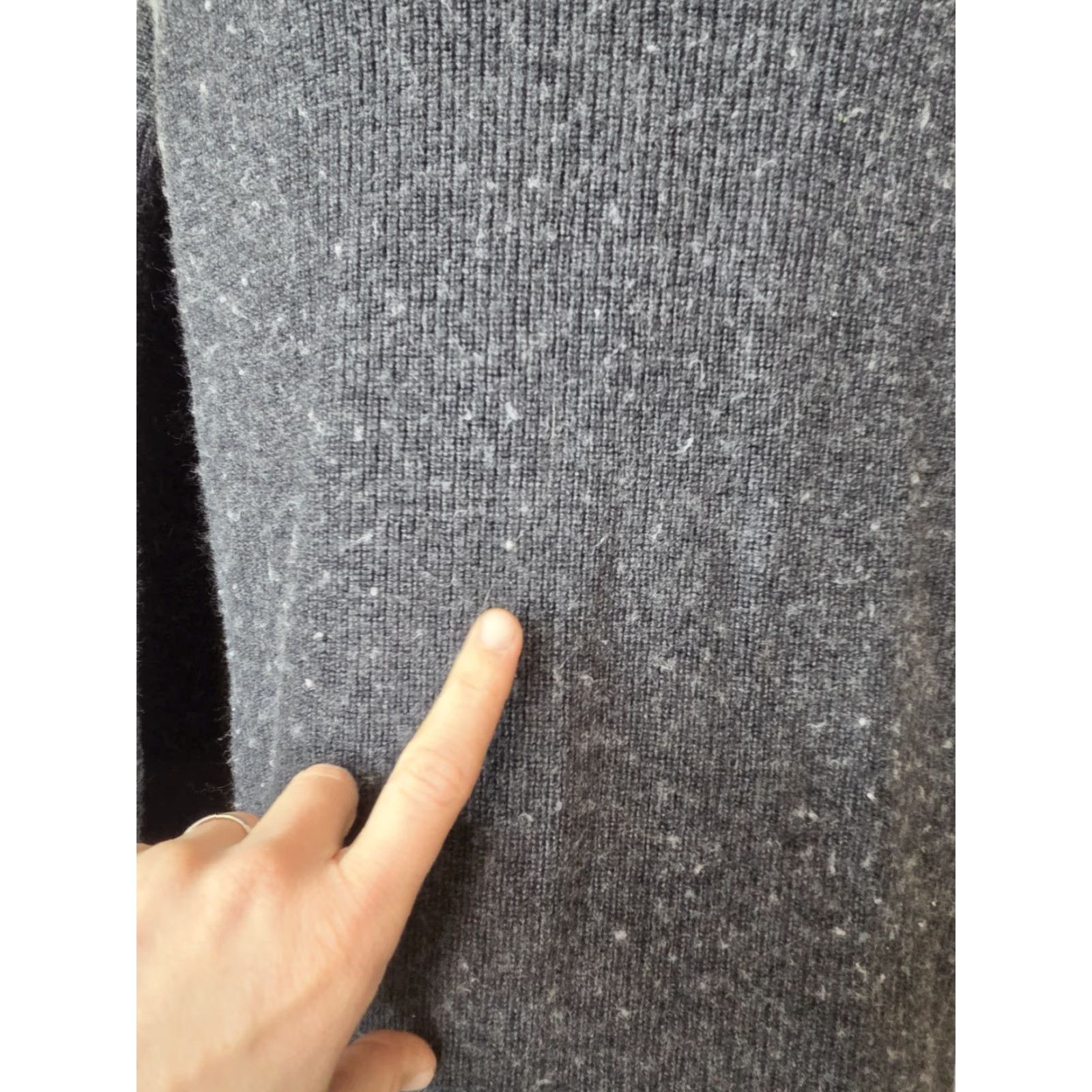 Lululemon Lululemon Merino wool blend ribbed cardigan sweater charcoal grey woman 4 Small Size S / US 4 / IT 40 - 4 Thumbnail