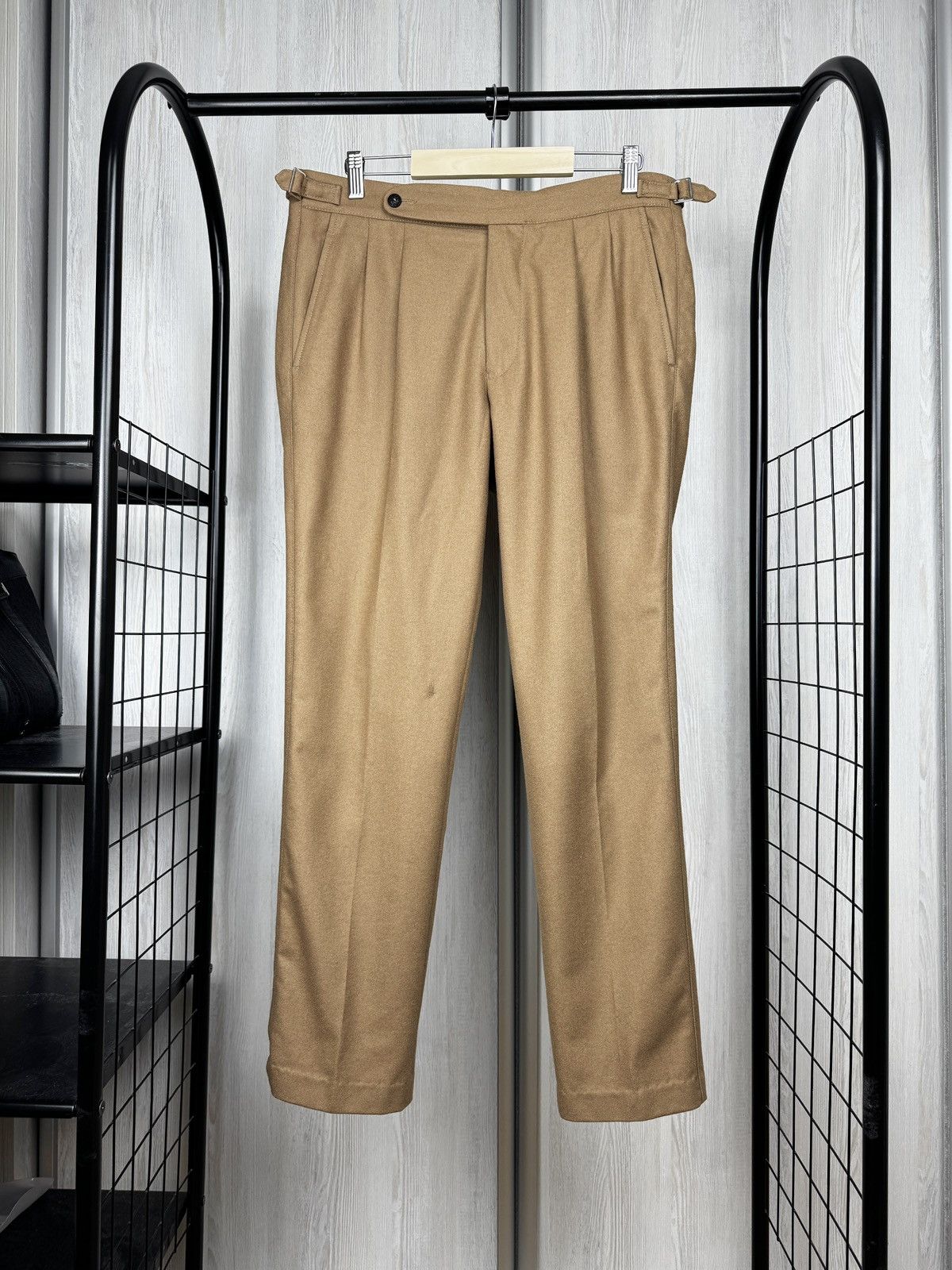 THE GIGI The GIGI Boglioli side buckle wool pants Size US 32 / EU 48 - 1 Thumbnail