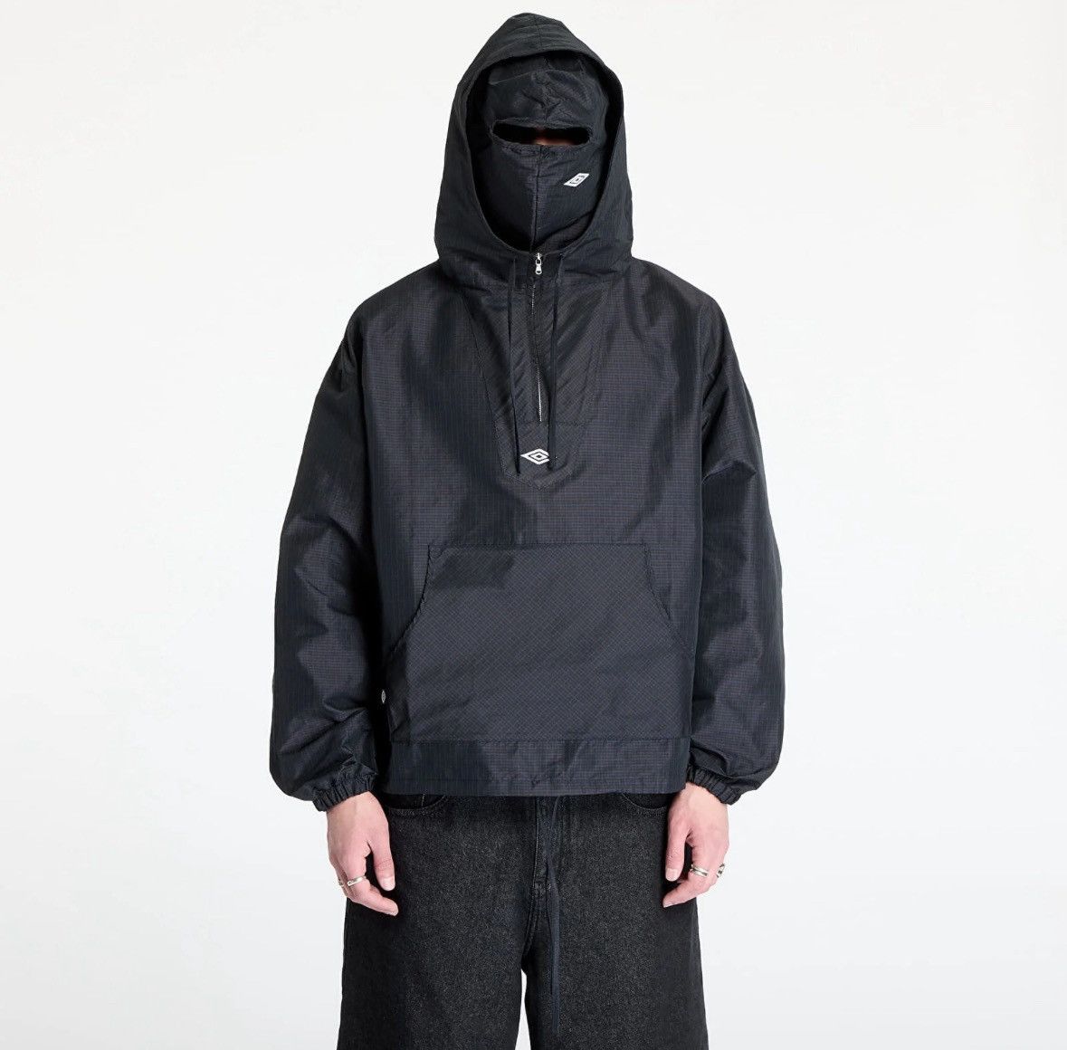 Umbro Umbro X Slam Jam Brown Check Anorak - Made In Italy Size US L / EU 52-54 / 3 - 3 Thumbnail