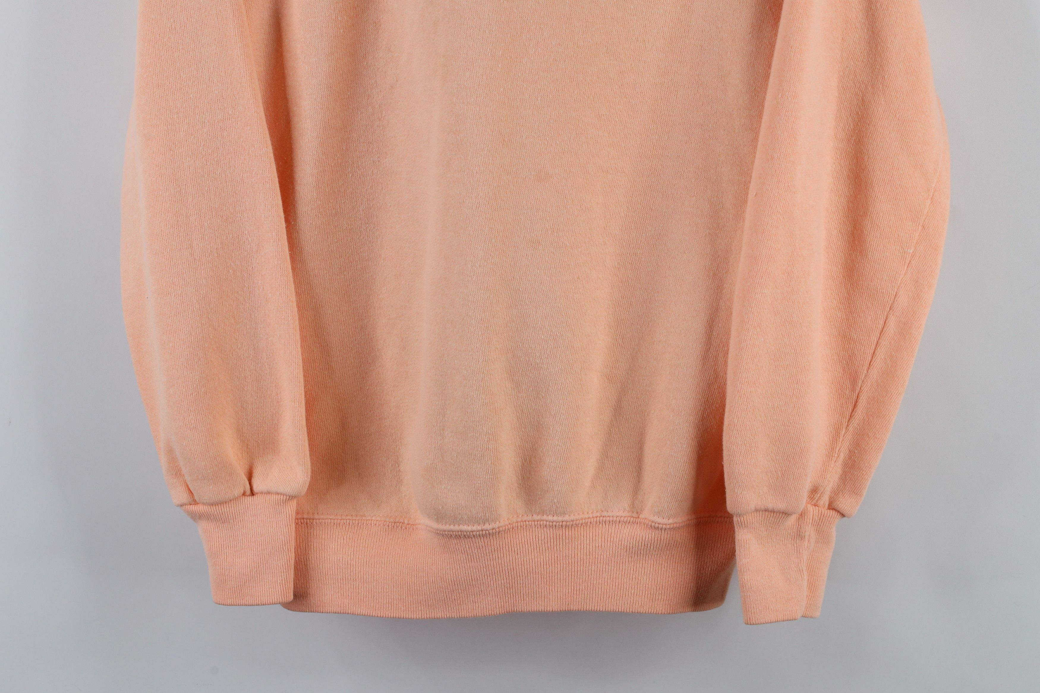 Vintage Vintage 80s 90s Gap Sport Blank Crewneck Sweatshirt Pink USA Size M / US 6-8 / IT 42-44 - 3 Thumbnail
