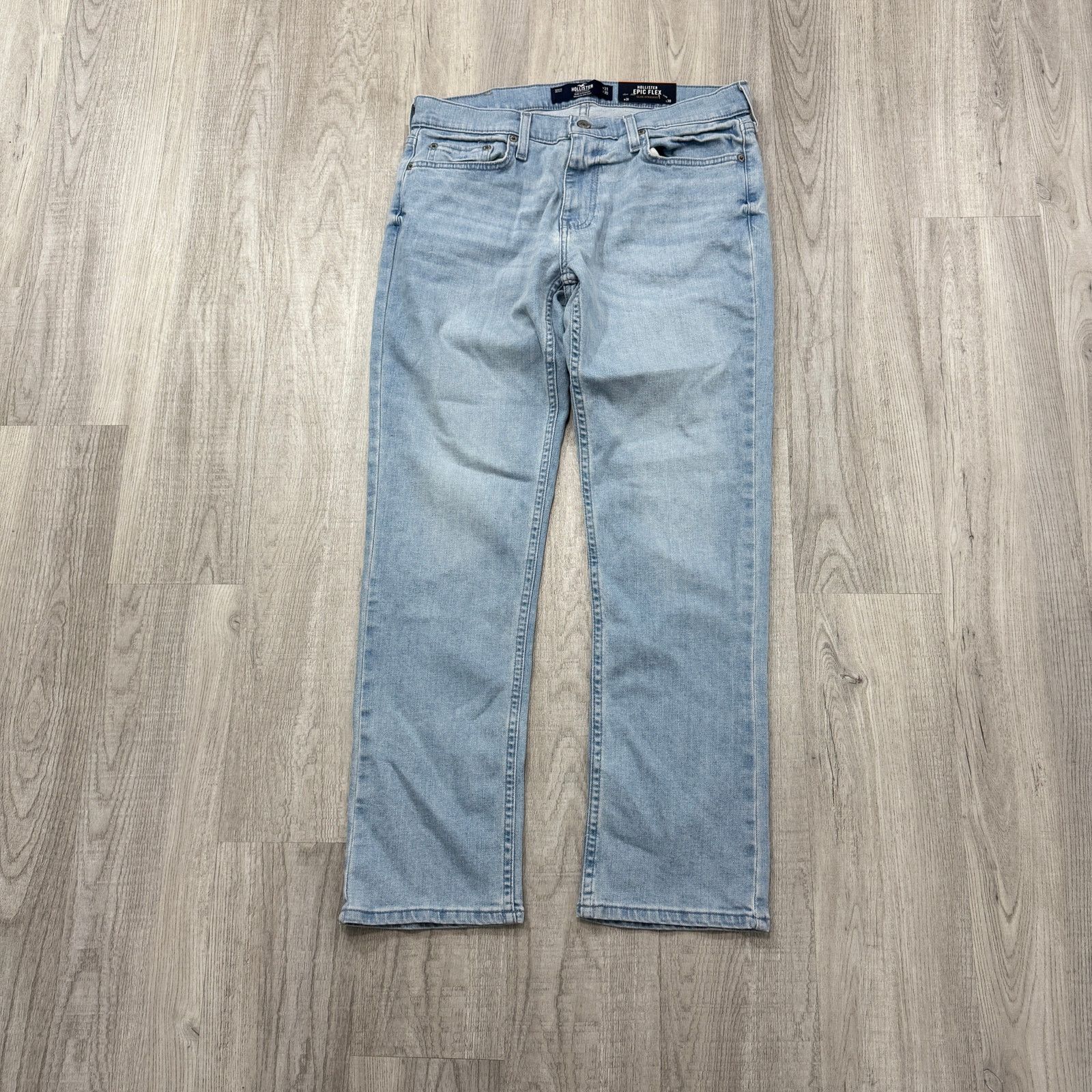 Hollister NEW Hollister Epic Flex Slim Straight Jeans Men's 31 x 30 Size US 31 - 1 Thumbnail