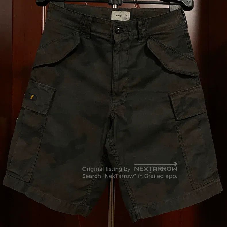 Wtaps Wtaps size 1 Black camouflage work pants Size US 39 - 1 Thumbnail