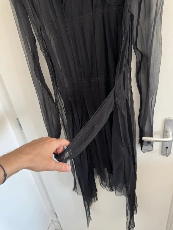 Jean Paul Gaultier Jean Paul Gaultier Mesh Top Dress Skirt Tattoo Jacket EX0113 Size L / US 10 / IT 46 - 10 Thumbnail