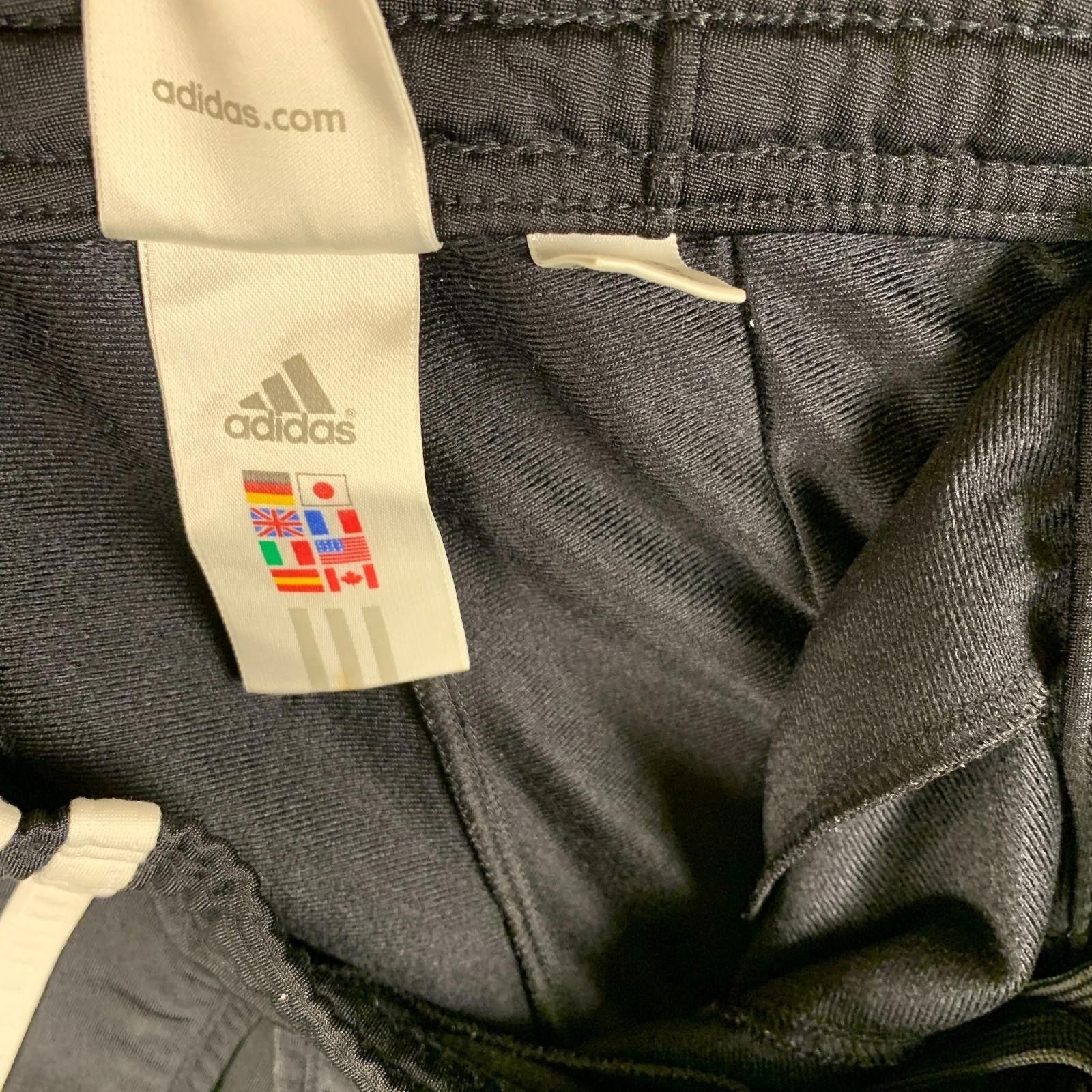 Adidas Y2K '04 Adidas Mens Black w White Stripe Track Pnts Sz S 371 Size US 30 / EU 46 - 9 Thumbnail
