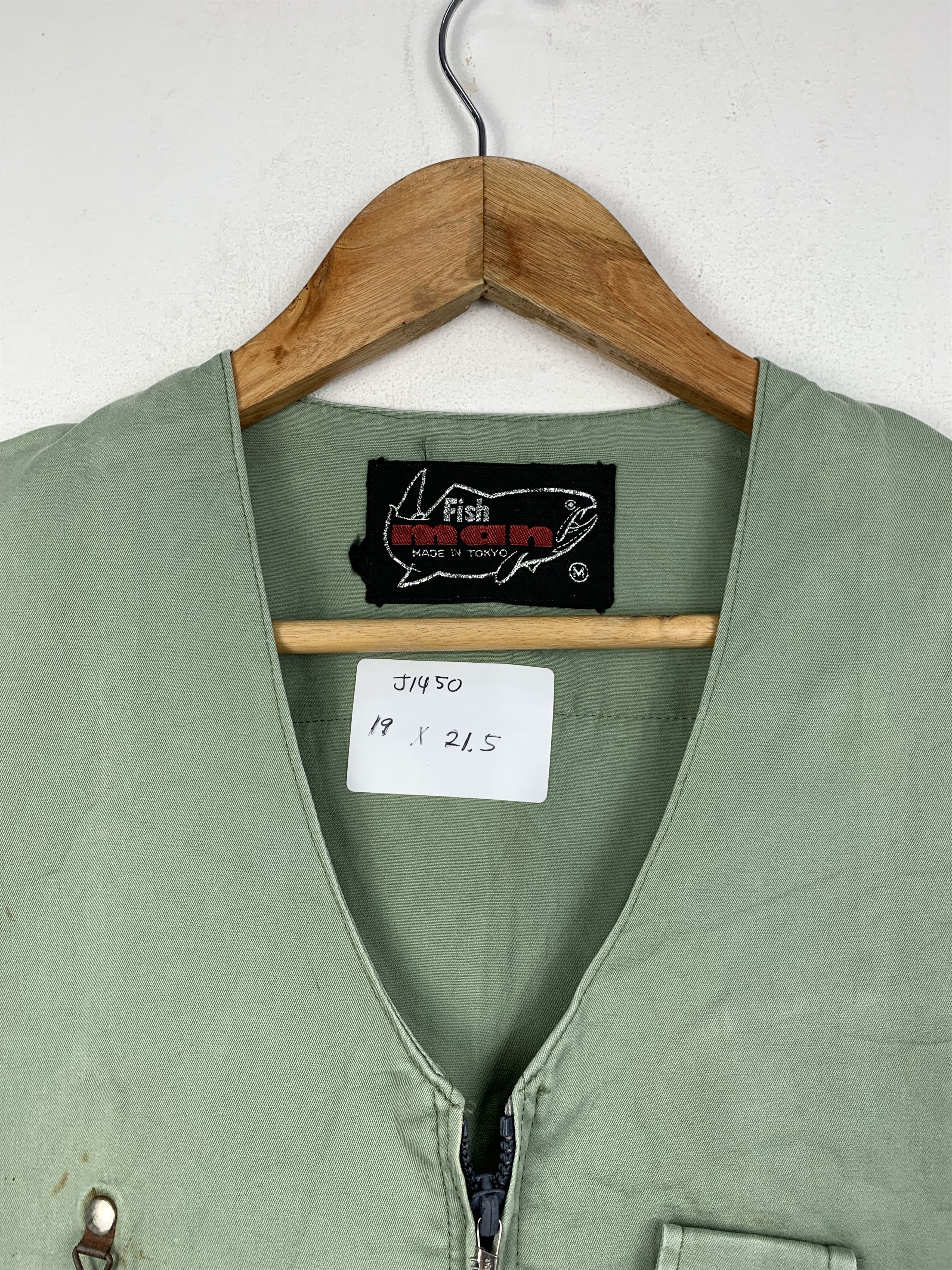 Japanese Brand Vintage Japanese Brand Cargo Fishing Jacket Vest J1450 Size US M / EU 48-50 / 2 - 8 Thumbnail