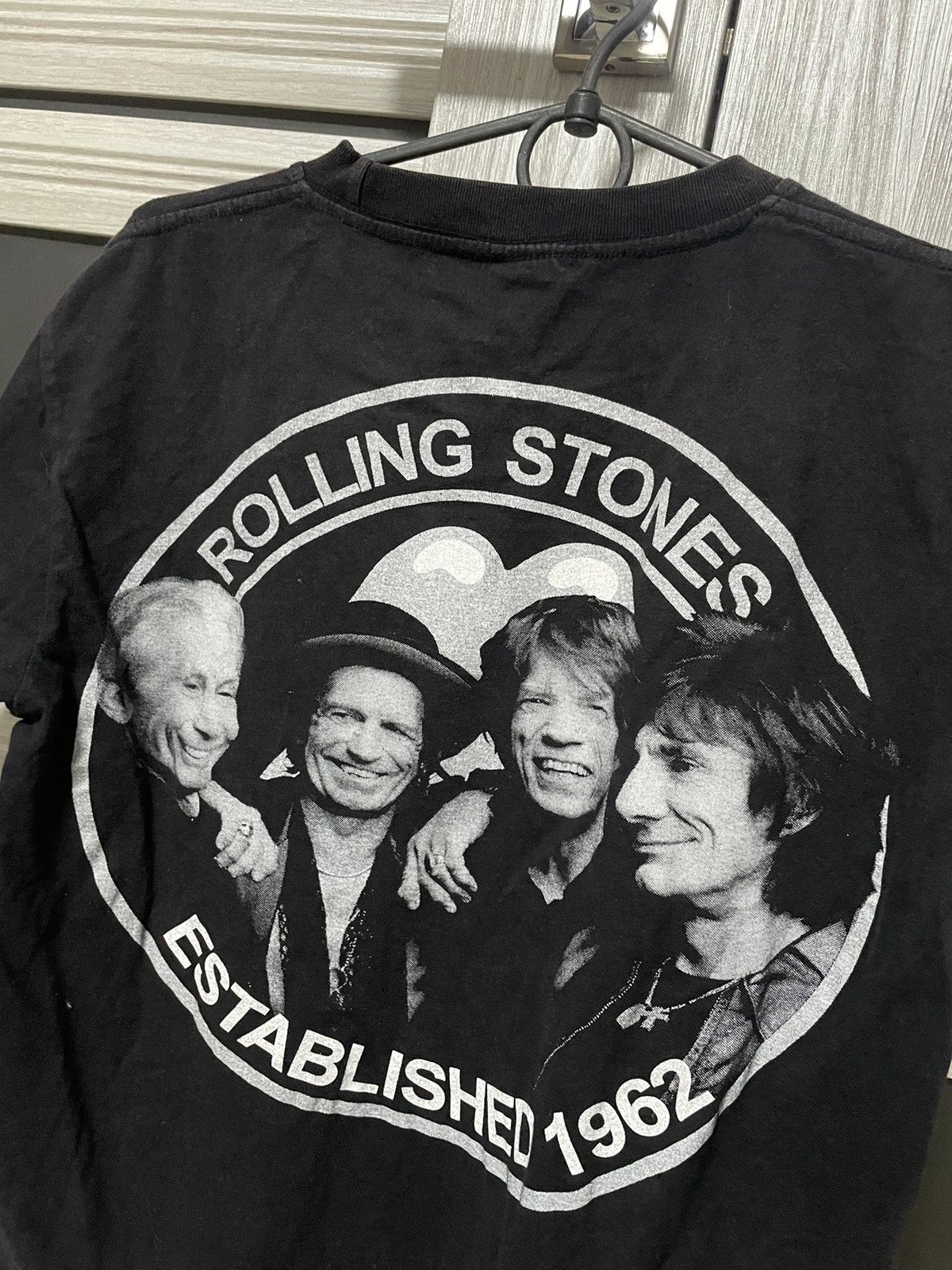 Band Tees Vintage Rolling Stones 90s Band Tee Double Sided Print Size US M / EU 48-50 / 2 - 7 Thumbnail