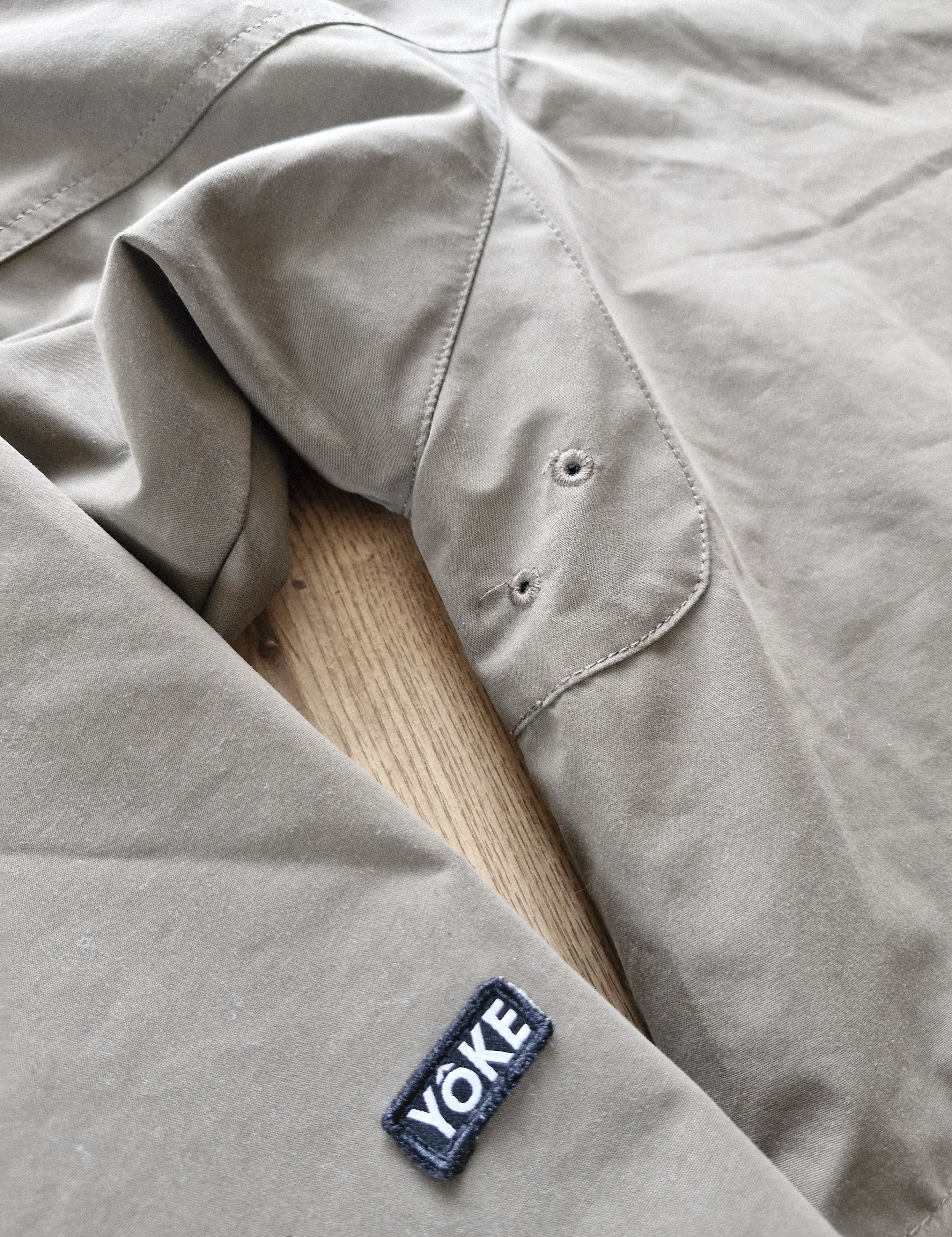 YOKE Mens jacket Yoke Japan Bar Jacket membrane khaki Size US S / EU 44-46 / 1 - 7 Thumbnail