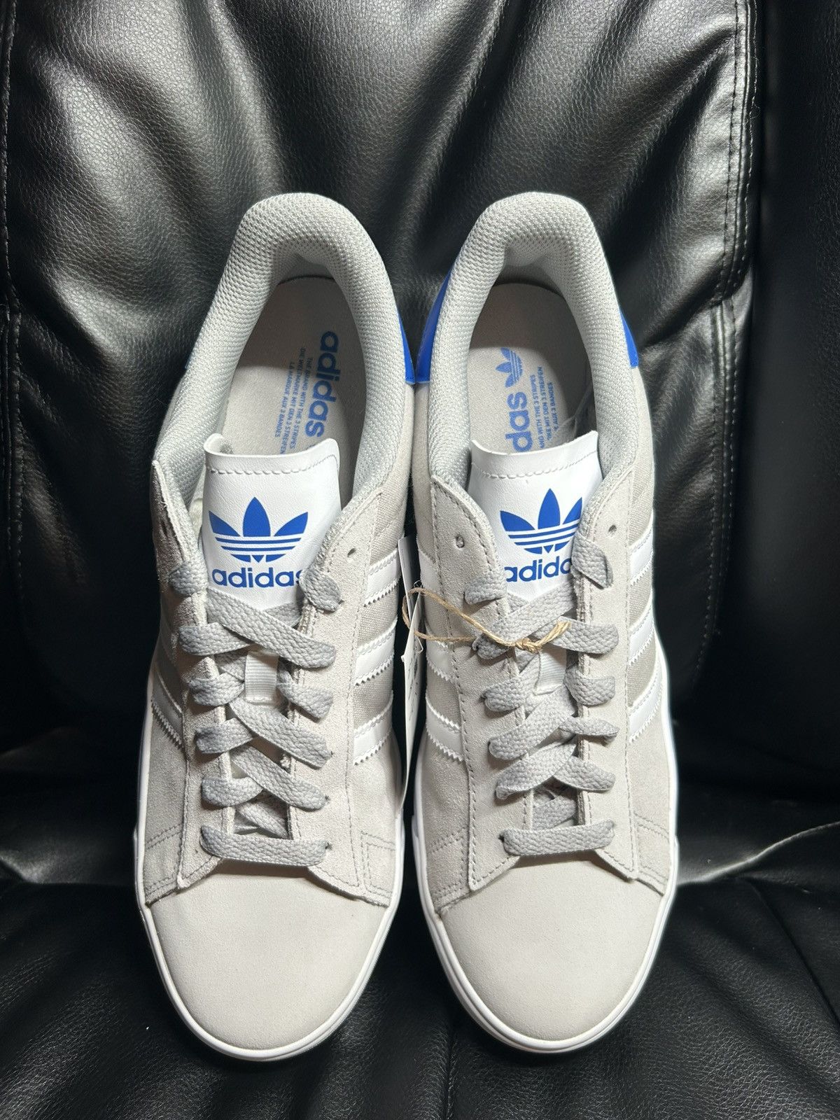 Adidas NIB NEW Adidas Originals Campus Vulc Grey Bluebird 12M Size US 12 / EU 45 - 7 Thumbnail