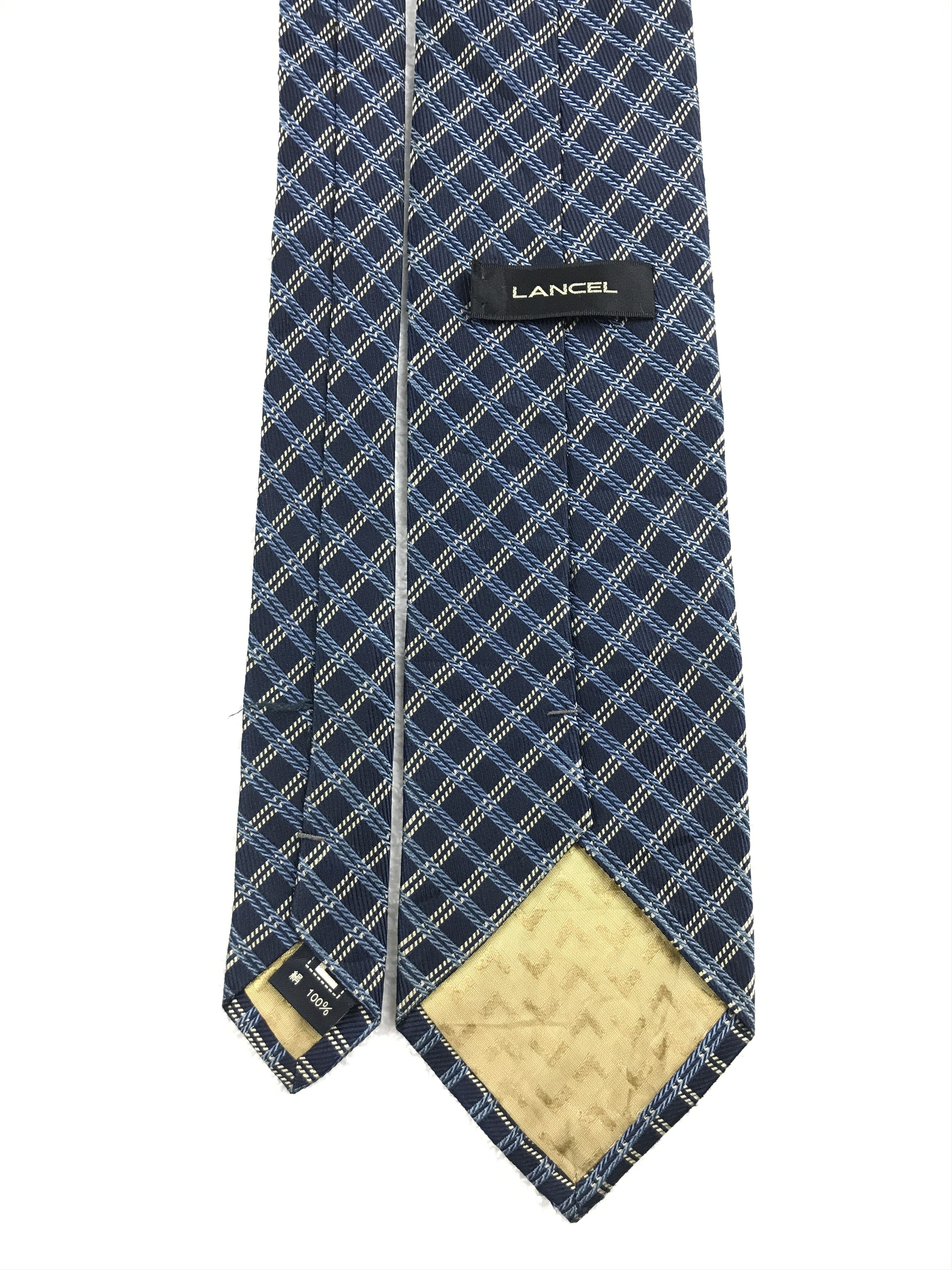 Designer × Lancel × Vintage Vintage Lancel Silk Necktie Size ONE SIZE - 4 Thumbnail