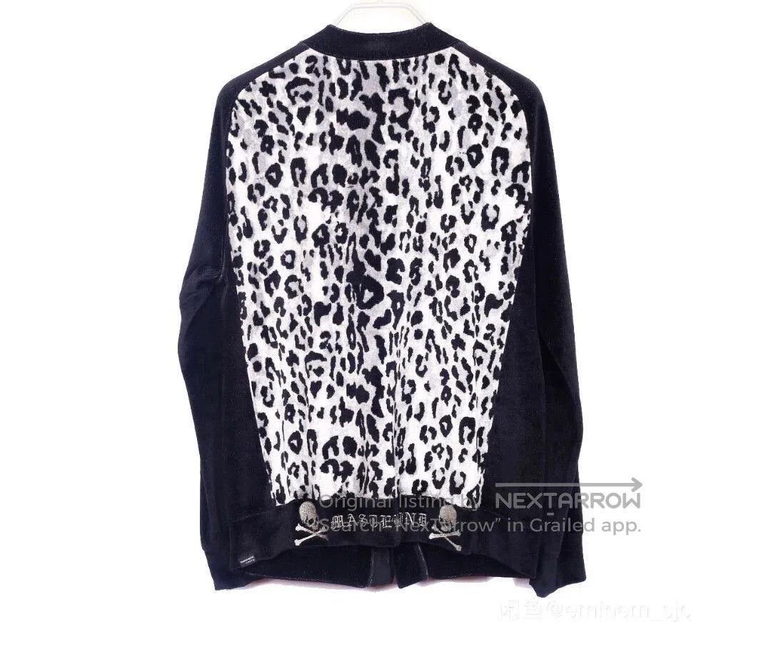 Mastermind Japan Leopard Print Cardigan with Black Sleeves. Size US L / EU 52-54 / 3 - 2 Thumbnail
