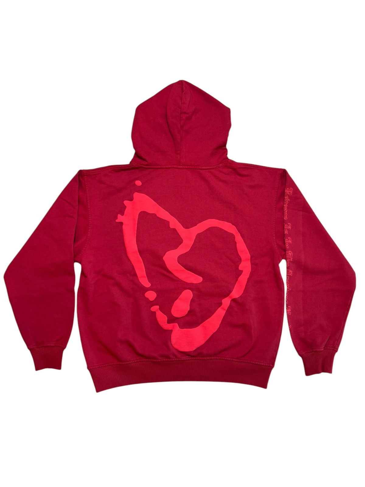 Revenge Revenge X Lightning Heartbreak Hoodie Red/Red SIZE MEDIUM Size US M / EU 48-50 / 2 - 2 Thumbnail