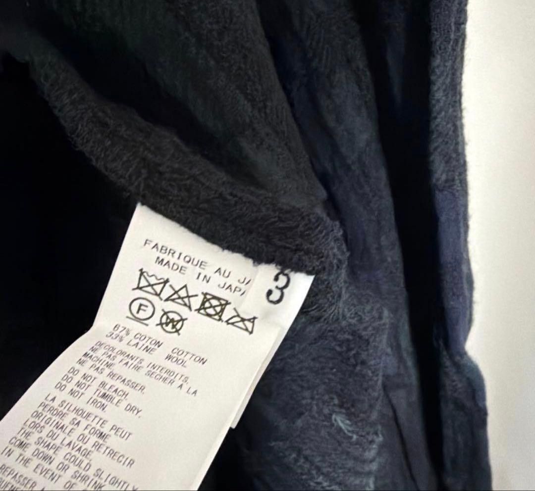 Yohji Yamamoto Yohji Yamamoto Pour Homme 24AW Unevenly Dyed Check Coat Size US L / EU 52-54 / 3 - 6 Thumbnail