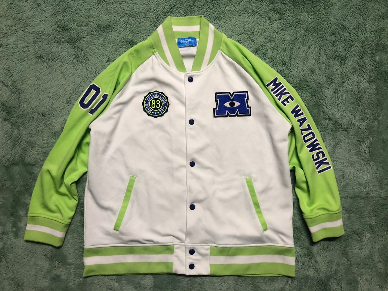 MONSTER TOKYO DISNEY RESORT VARSITY NICE DESIGN
