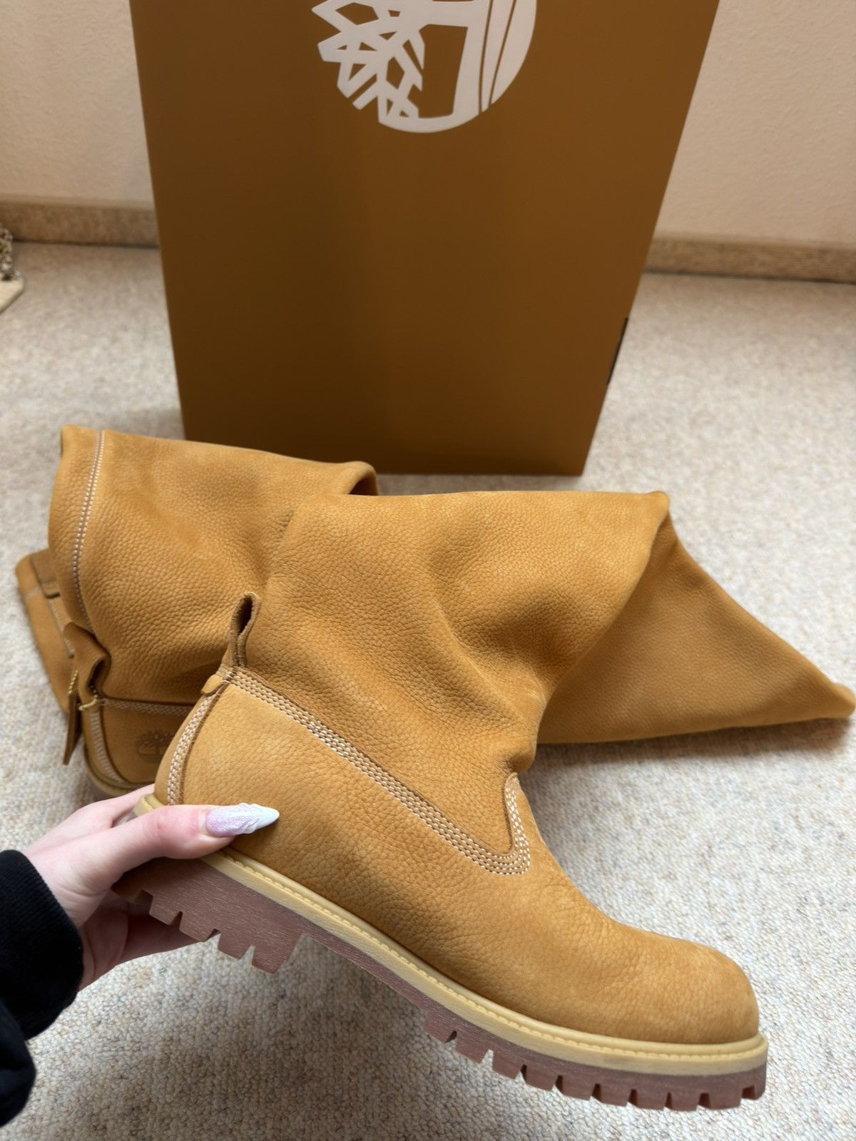 Timberland Timberland x Telfar Pull On High Boots Deadstock Size US 8.5 / EU 41-42 - 1 Thumbnail