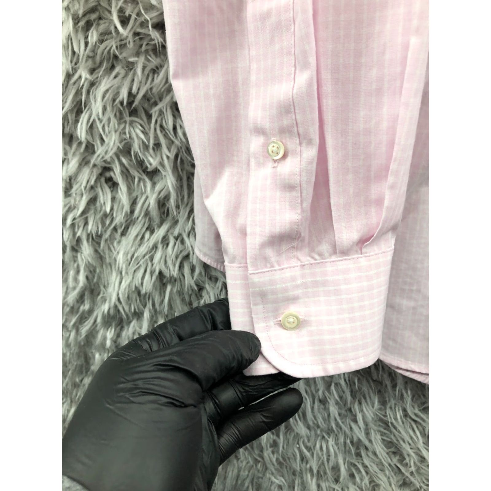 Jos. A. Bank Jos. A. Bank Travel Tech Shirt Size 15.5 Mens Long Sleeve Spread Collar Pink Size US L / EU 52-54 / 3 - 2 Thumbnail