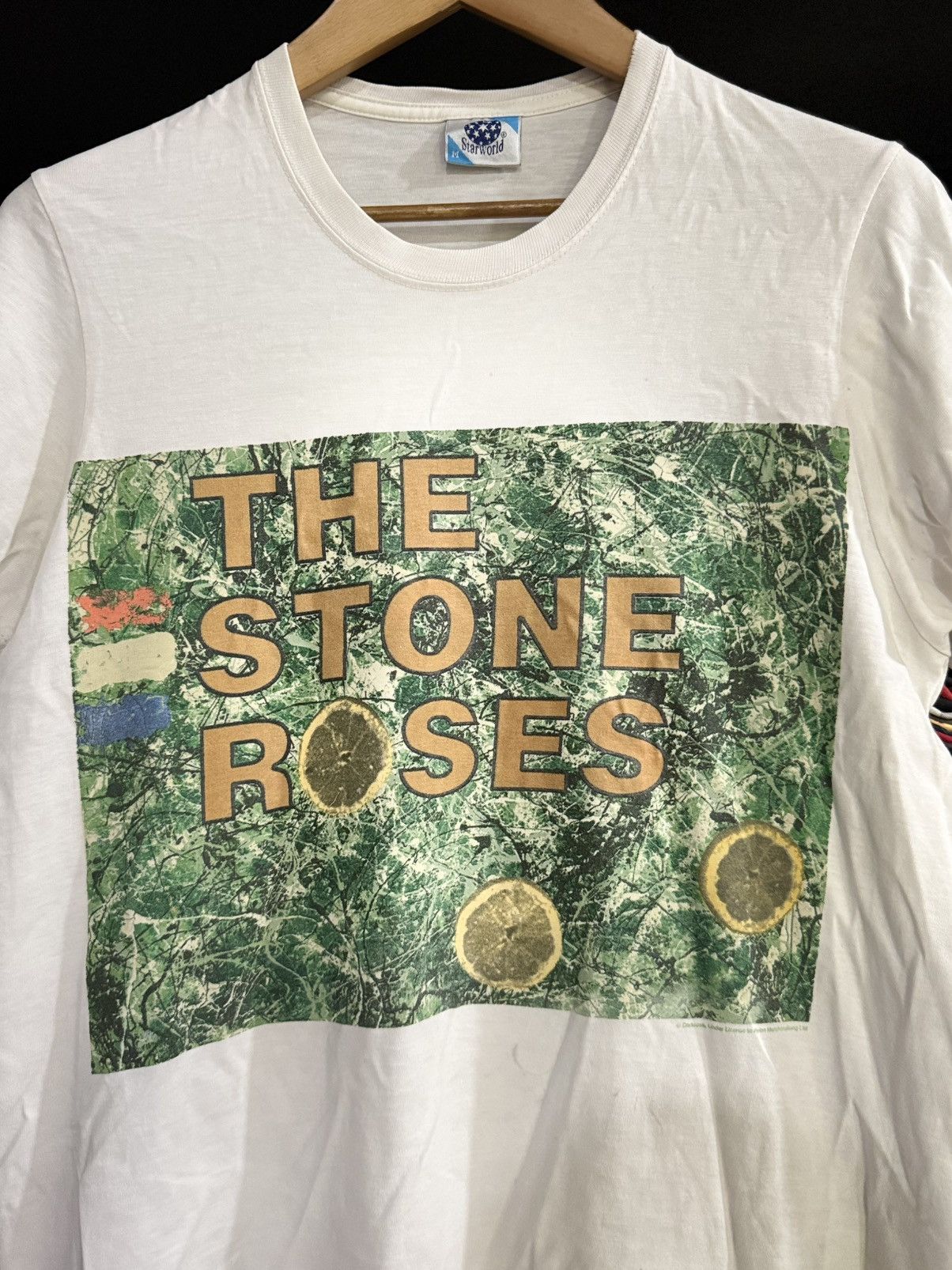 Band Tees Vintage The Stone Roses Promo Faded Tee Size US M / EU 48-50 / 2 - 2 Thumbnail