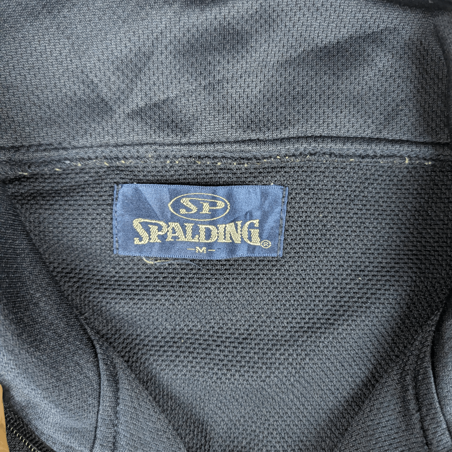 Spalding Vintage 90's SPALDING Sidetape Sportswear Training Jacket Size US M / EU 48-50 / 2 - 10 Thumbnail