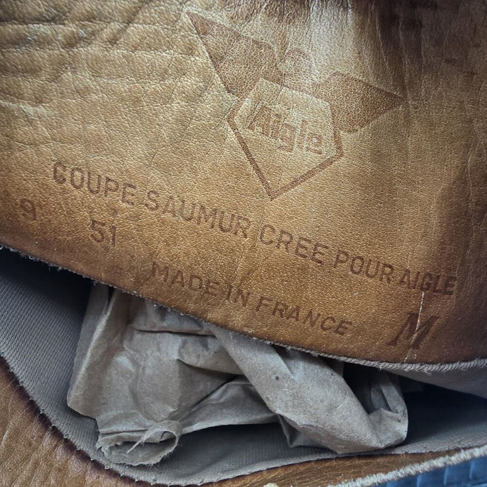 Aigle Aigle tall leather lined waterproof rain riding boots 41/9 Size US 9 / IT 39 - 12 Thumbnail