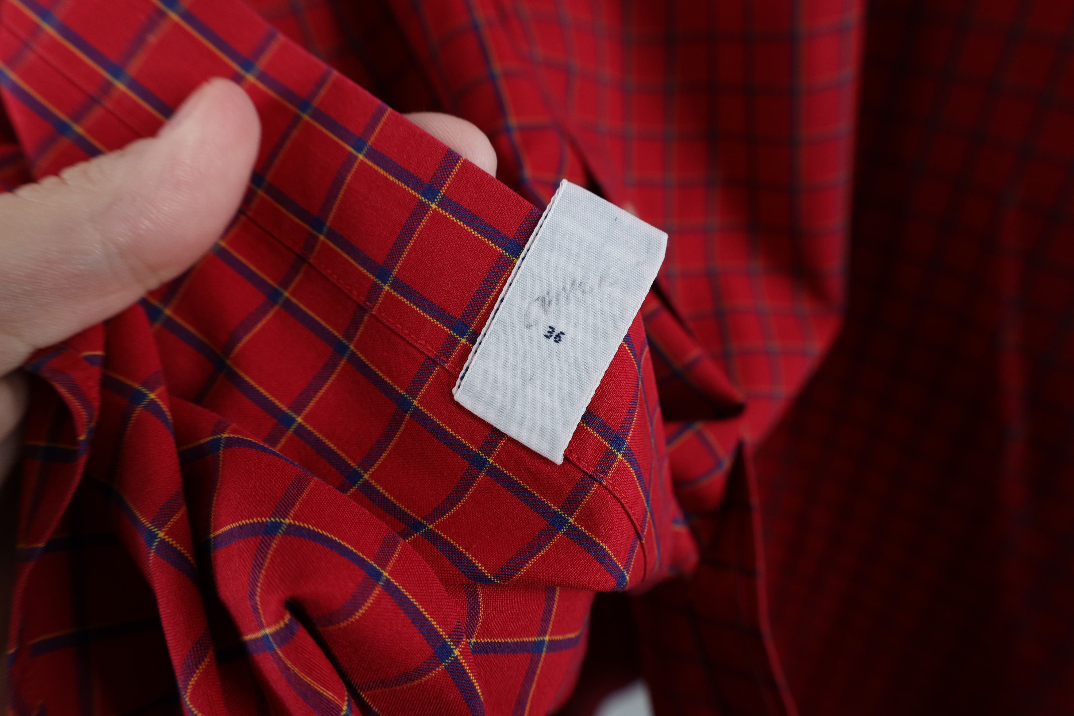 Ralph Lauren Vintage 90s Ralph Lauren Collared Button Down Shirt Plaid Size US XL / EU 56 / 4 - 6 Thumbnail