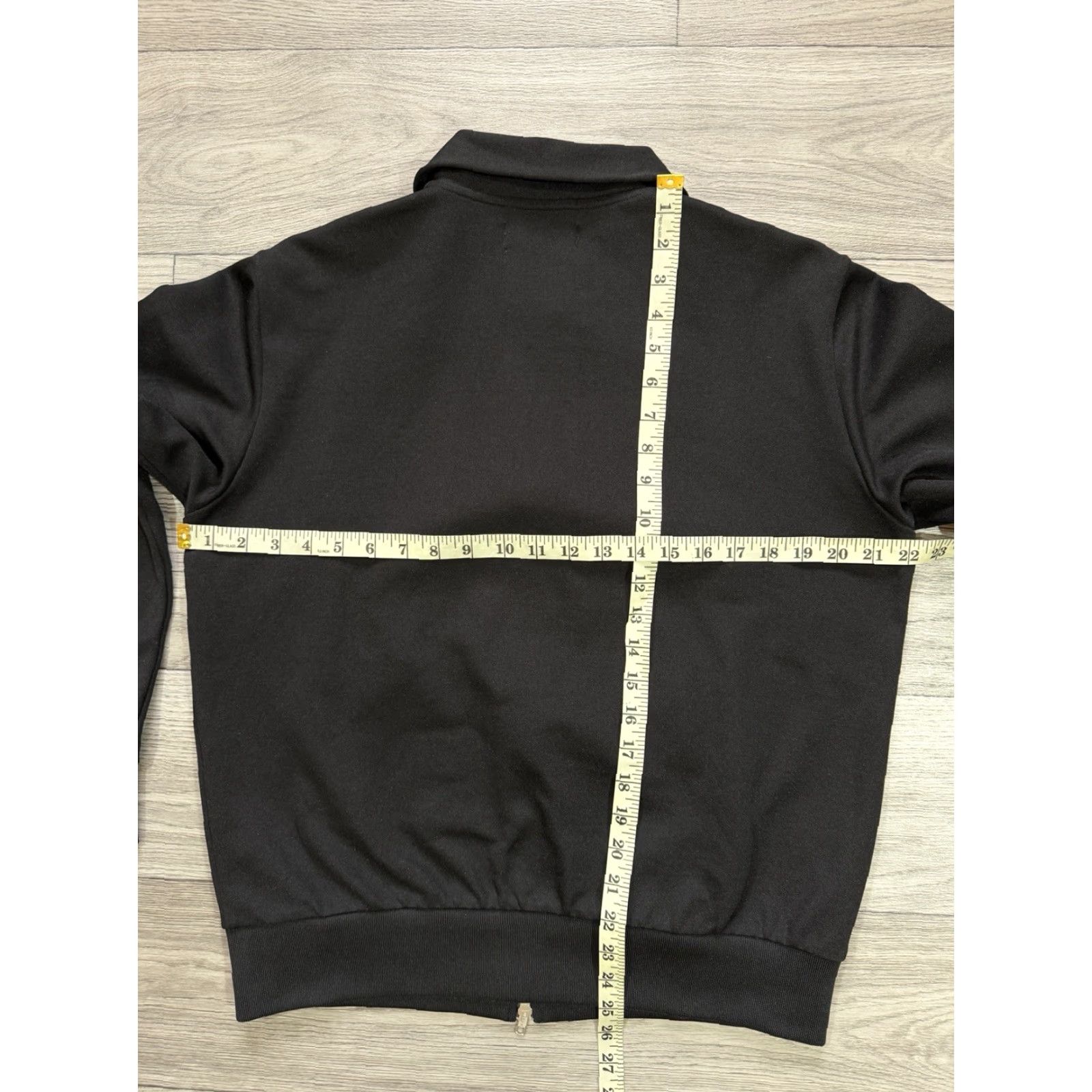 Fred Perry Fred Perry Reissues Towelling Stripe Track Jacket Black M Track Jacket Mens Regular Full Zip 9/10 Size US M / EU 48-50 / 2 - 3 Thumbnail