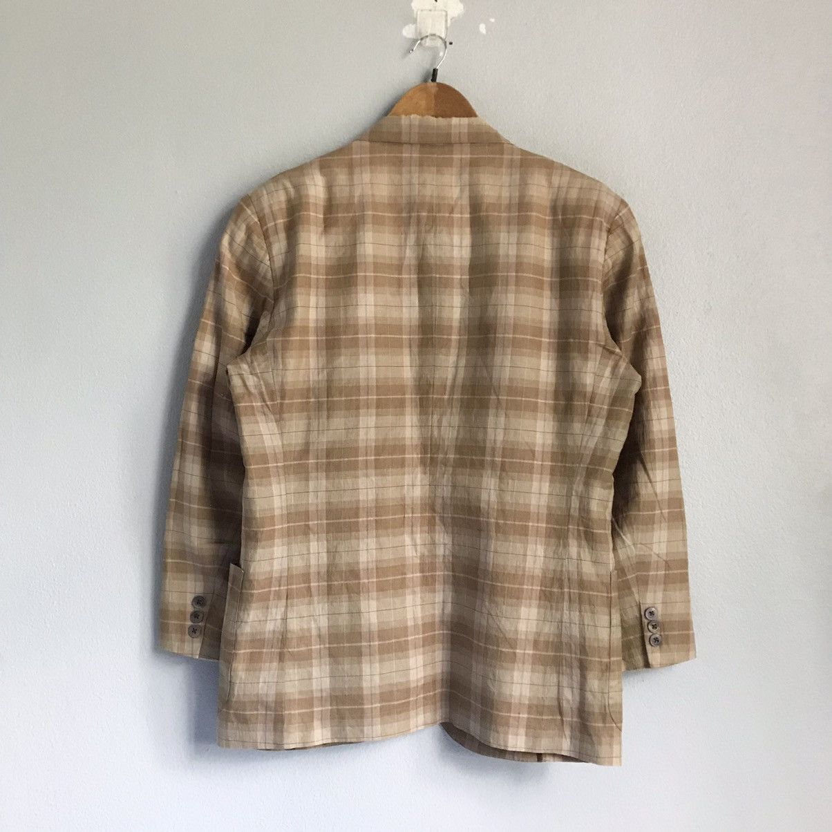 Burberry × Burberry Prorsum Burberry london plaid blazer jacket Dinner Coat Size US M / EU 48-50 / 2 - 2 Thumbnail