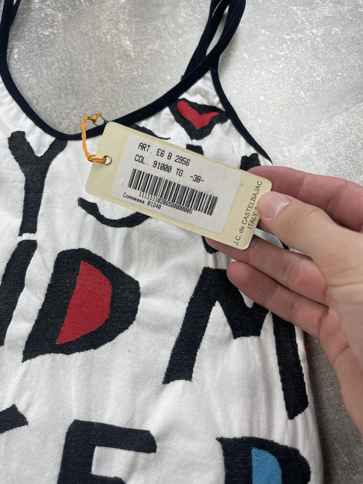 Jean Charles De Castelbajac × Vintage Jean Charles de Castelbajac White Vintage Archive Art Shirt Size XS / US 0-2 / IT 36-38 - 10 Thumbnail